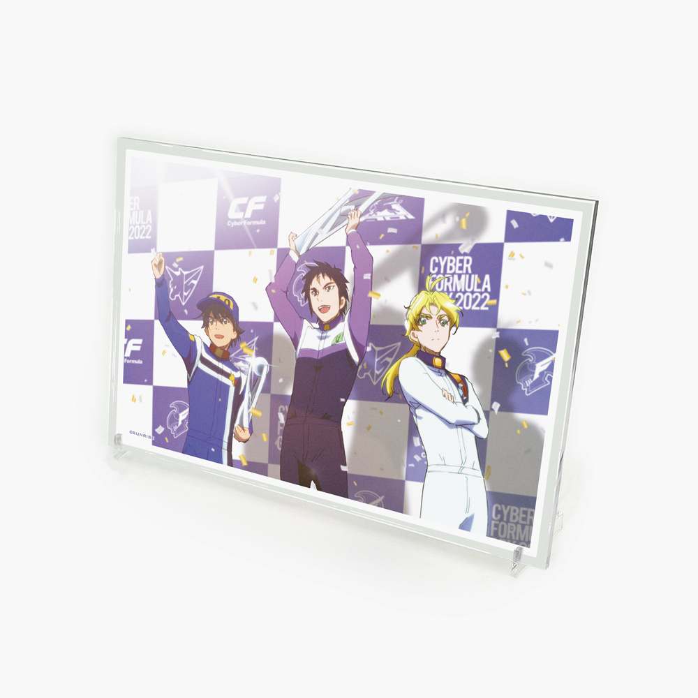 Cospa 1020 描き下ろし 第17回WGP表彰式 アクリルアートスタンド [新世紀GPXサイバーフォーミュラSIN]