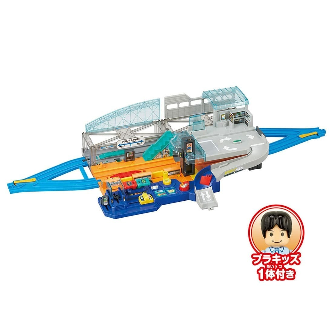 Takara Tomy Plarail 套裝 - Lever Action & Sound Big Station