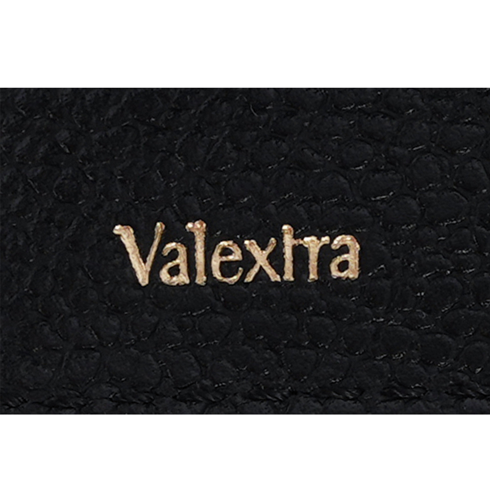 【Valextra】Iside 經典轉釦牛皮三折短夾(黑色)SGES0005028LOCPS99NN