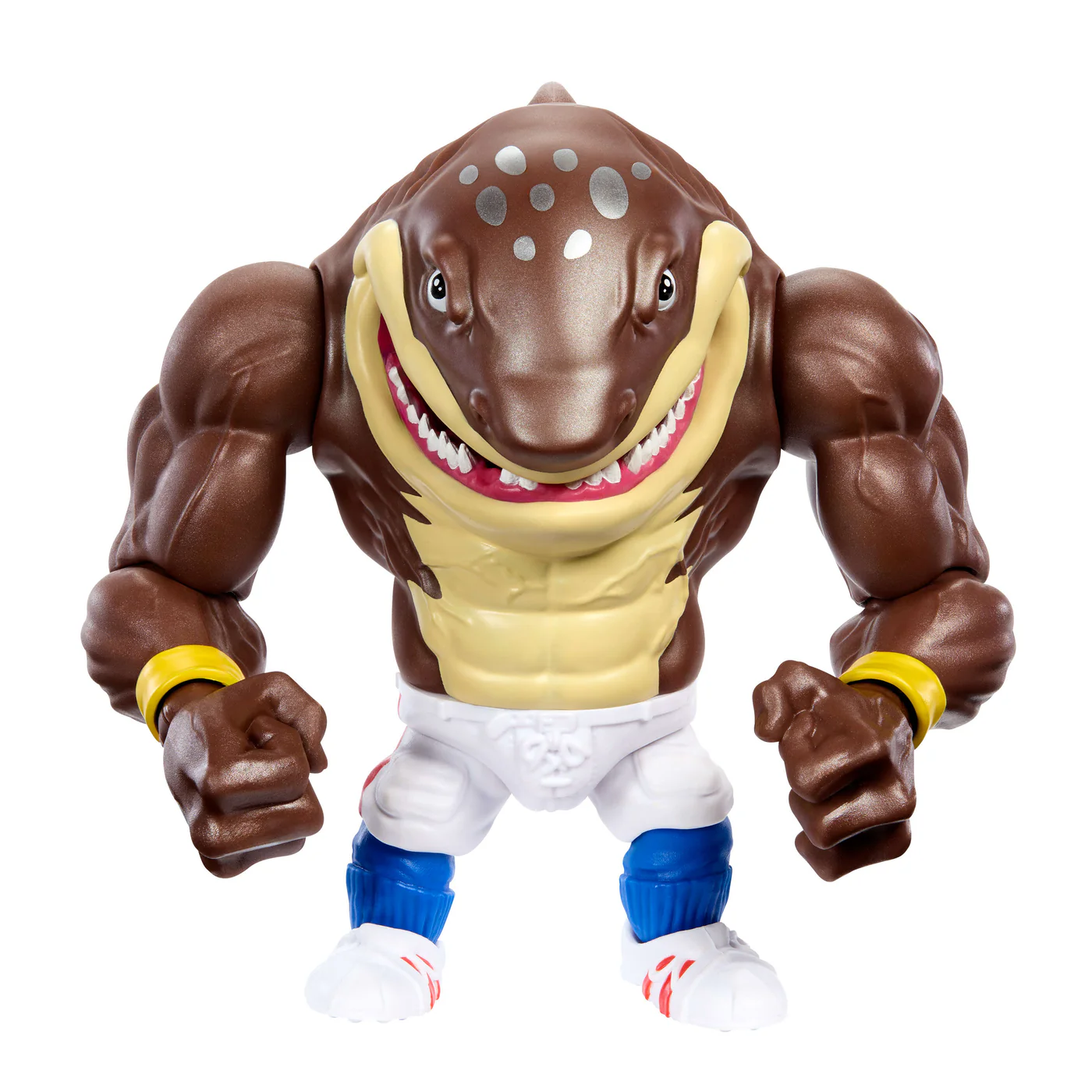 《 MATTEL 》STREET SHARKS™ 6.5吋 鯊魚俠 30週年紀念系列 肥俠大力丸 Slammu MOS24455