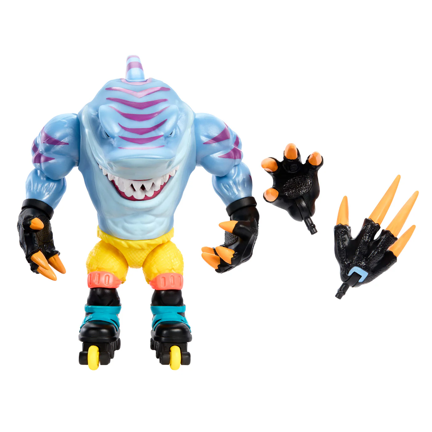 《 MATTEL 》STREET SHARKS™ 6.5吋 鯊魚俠 30週年紀念系列 飛俠智多星  Streex MOS 24454