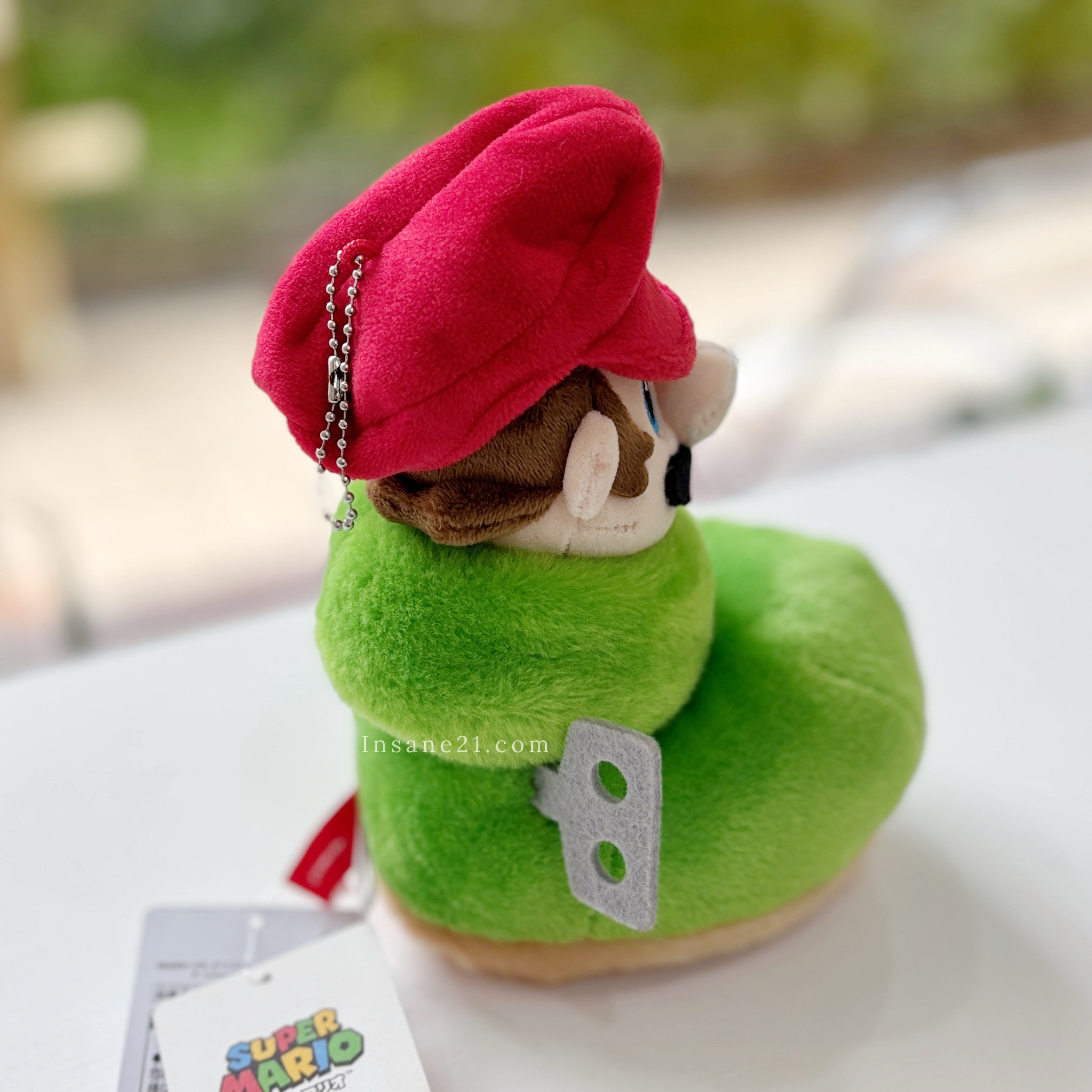 日本 任天堂 瑪力歐 MARIO 發條靴子 吊飾