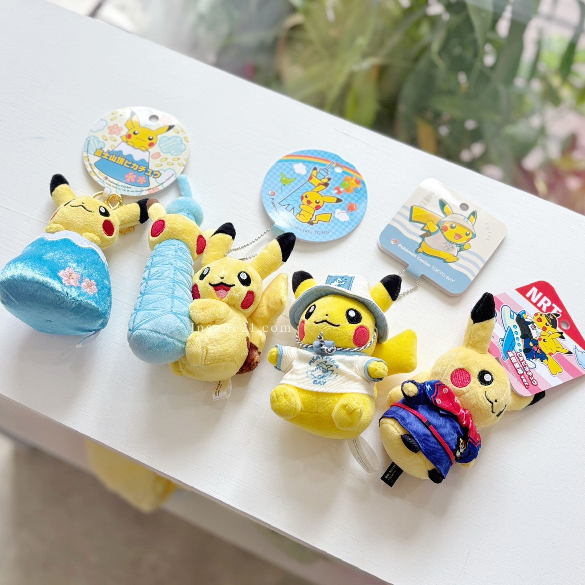 POKEMON寶可夢 皮卡丘 地區限定吊飾 娃娃