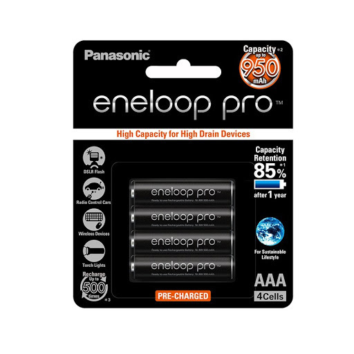 Panasonic 樂聲 eneloop 充電池 BK-4HCCE/4BT ( AAA , 950 mAh )