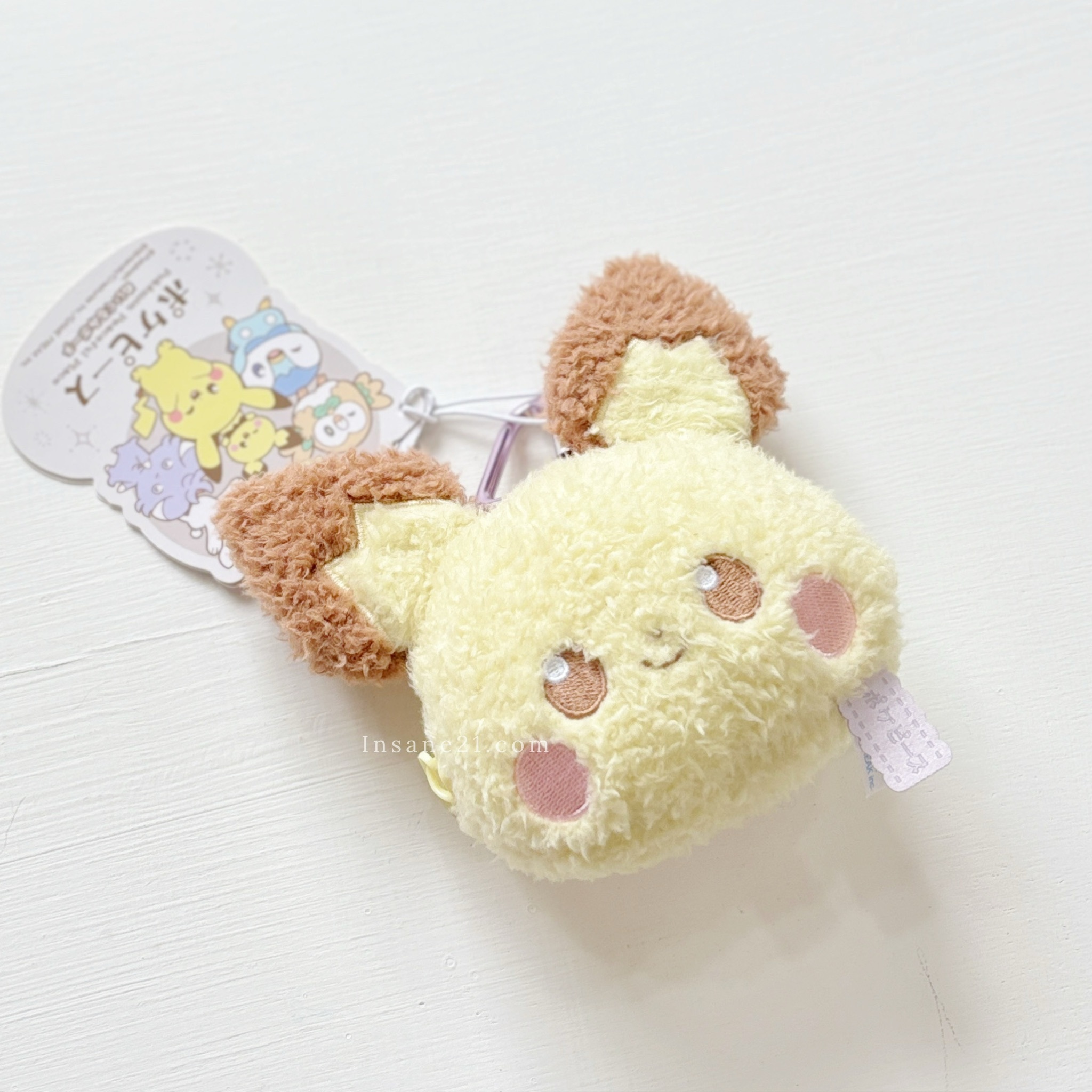 POKEMON寶可夢 皮卡丘 絨毛大頭零錢包