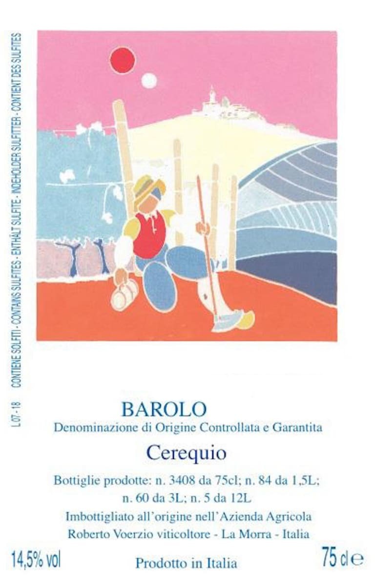Roberto Voerzio Barolo Cerequio 2019 (JS98)