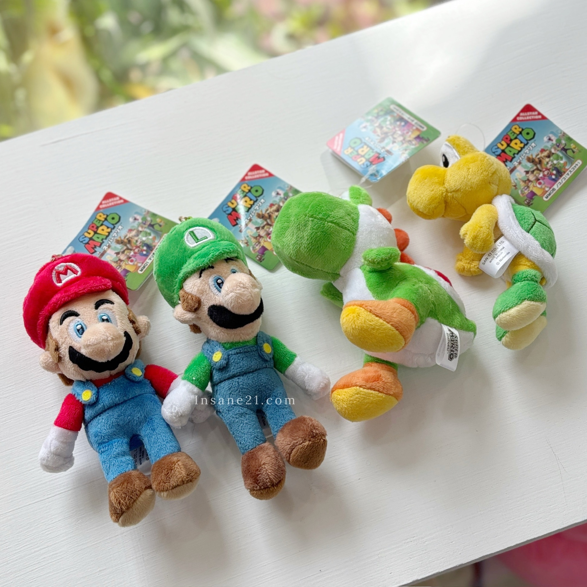 日本 任天堂 瑪力歐 MARIO 基本 角色 吊飾 鑰匙圈