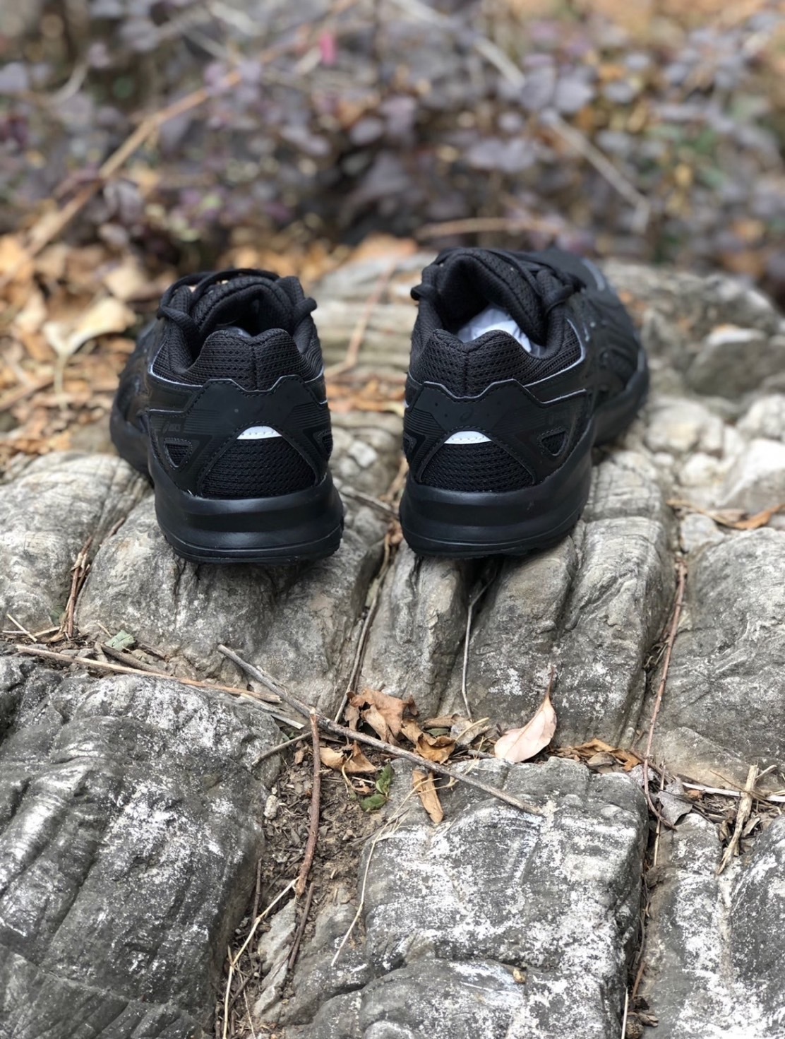 asics 黒 ベルクロ安全靴 ASICS 安全靴 ブラック ベルクロ式 25CM - メルカリ