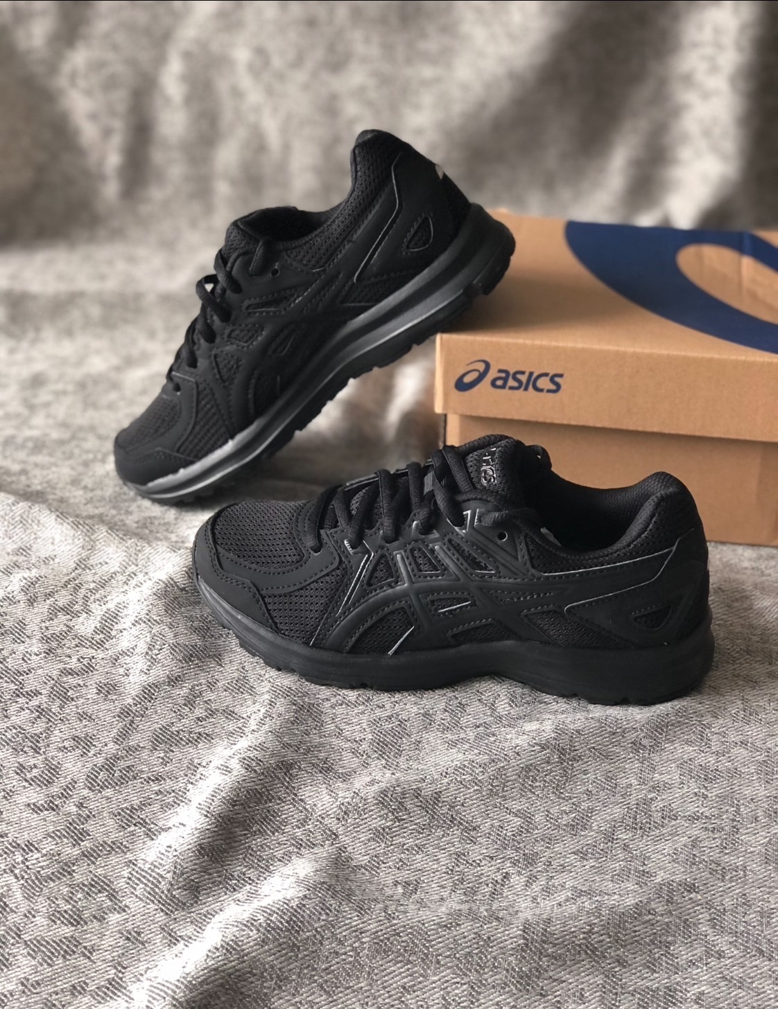 <快速出貨> ASICS Jog 100-黑武士