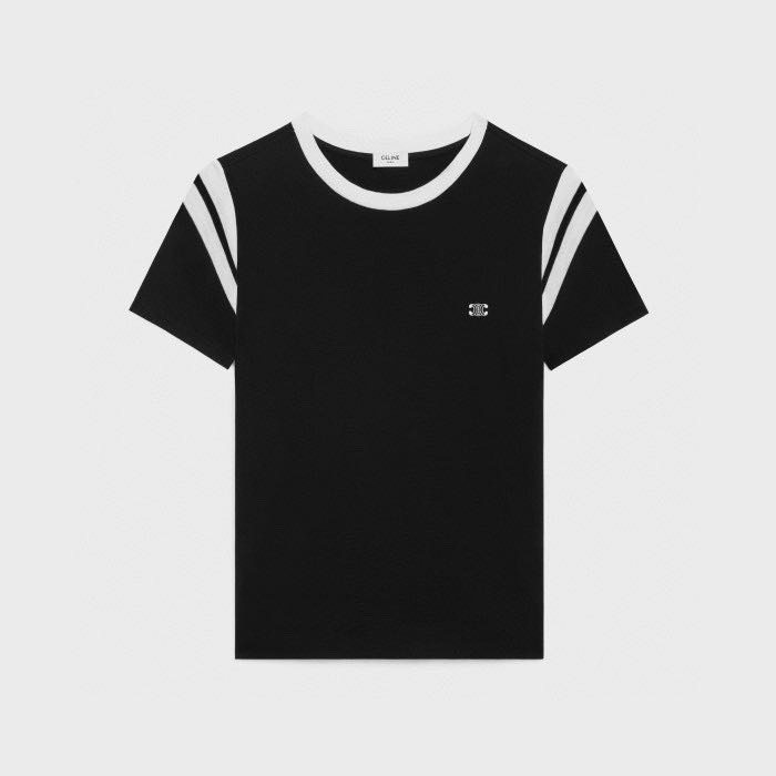 【CELINE】TRIOMPHE T-SHIRT●RX0BO671Q01OB 2X30O671Q-01OB_1_FW24_P2_M.tif