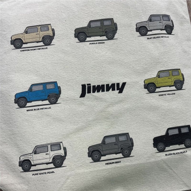 日本SUZUKI原廠授權精品 - SUZUKI JIMNY托特包