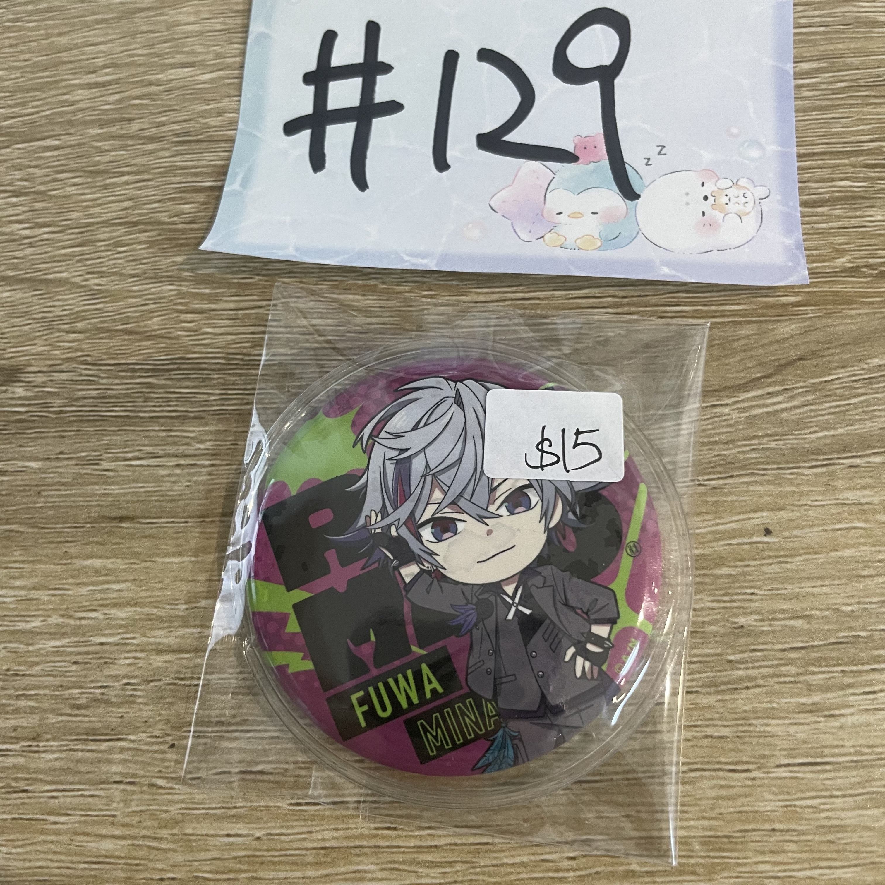 彩虹社 不破 襟章#129