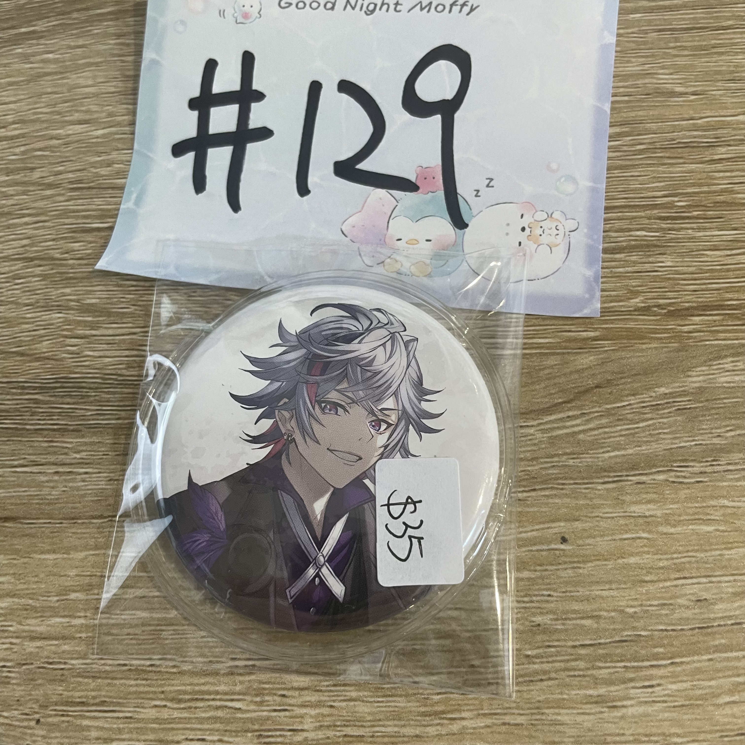 彩虹社 不破 襟章#129