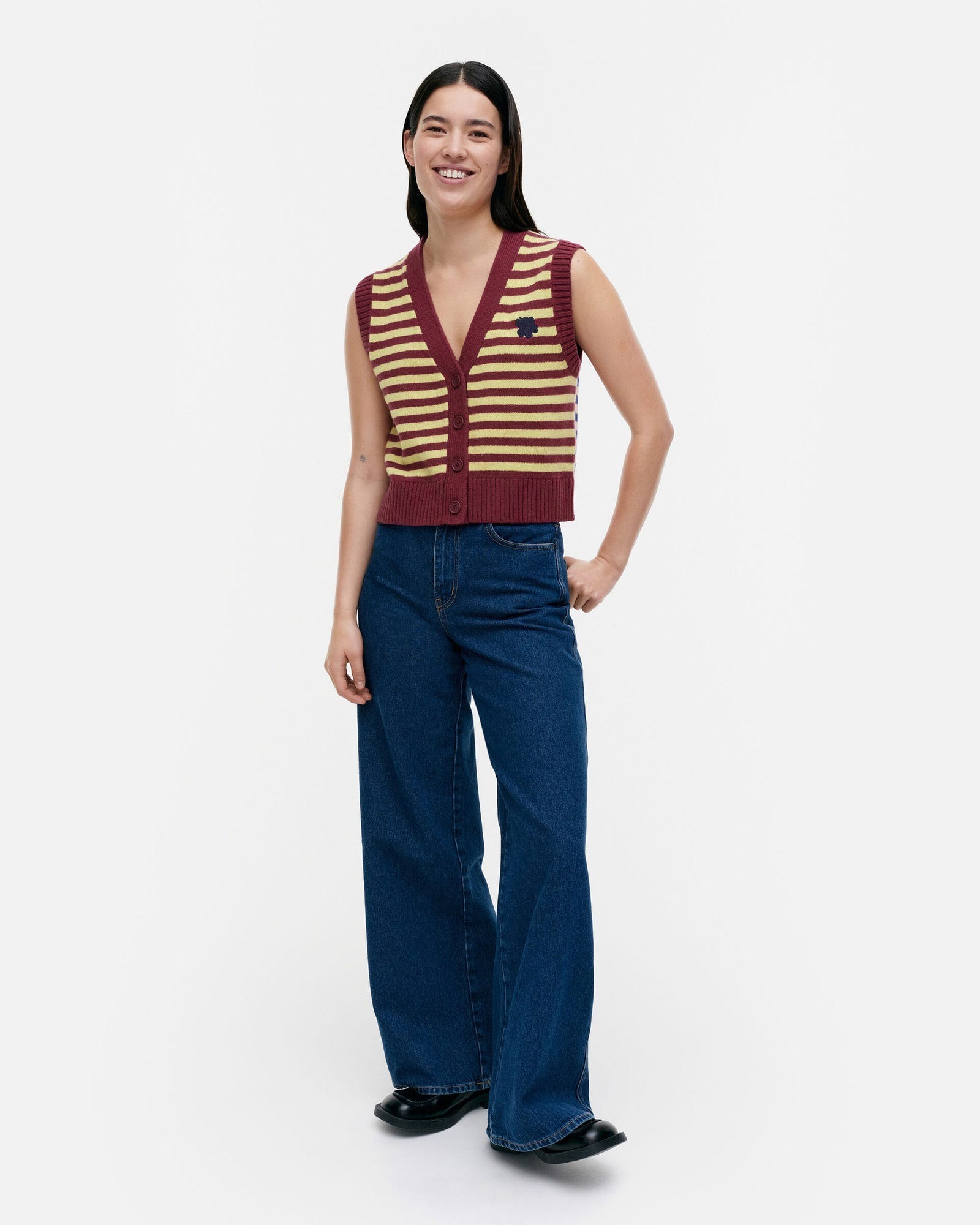 JUHLA TASARAITA 無袖針織背心