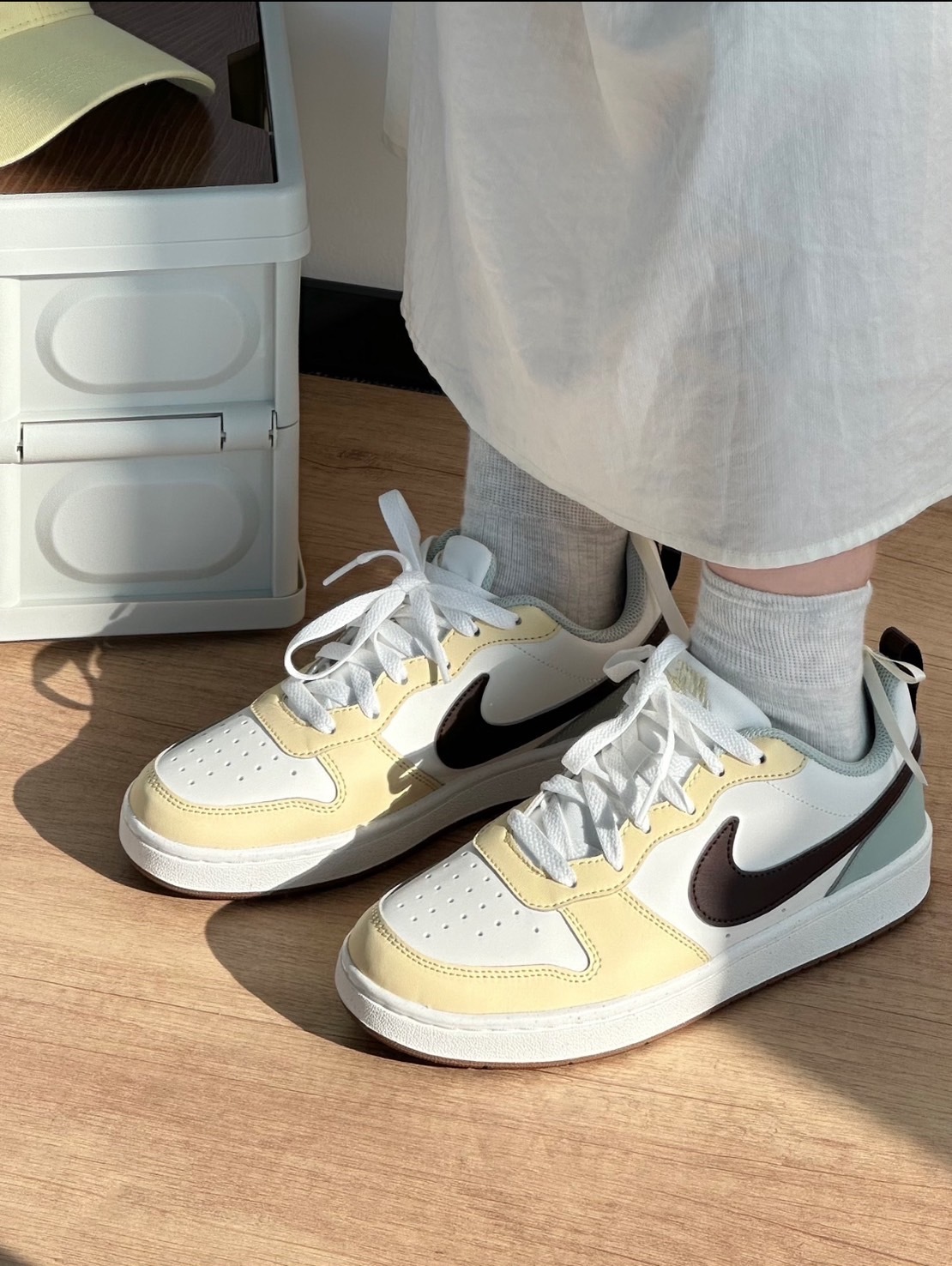 Nike Court Borough Low 2 椰奶色 咖啡色 薄荷綠 皮革 小Dunk 大童款 HV1804-121/預購