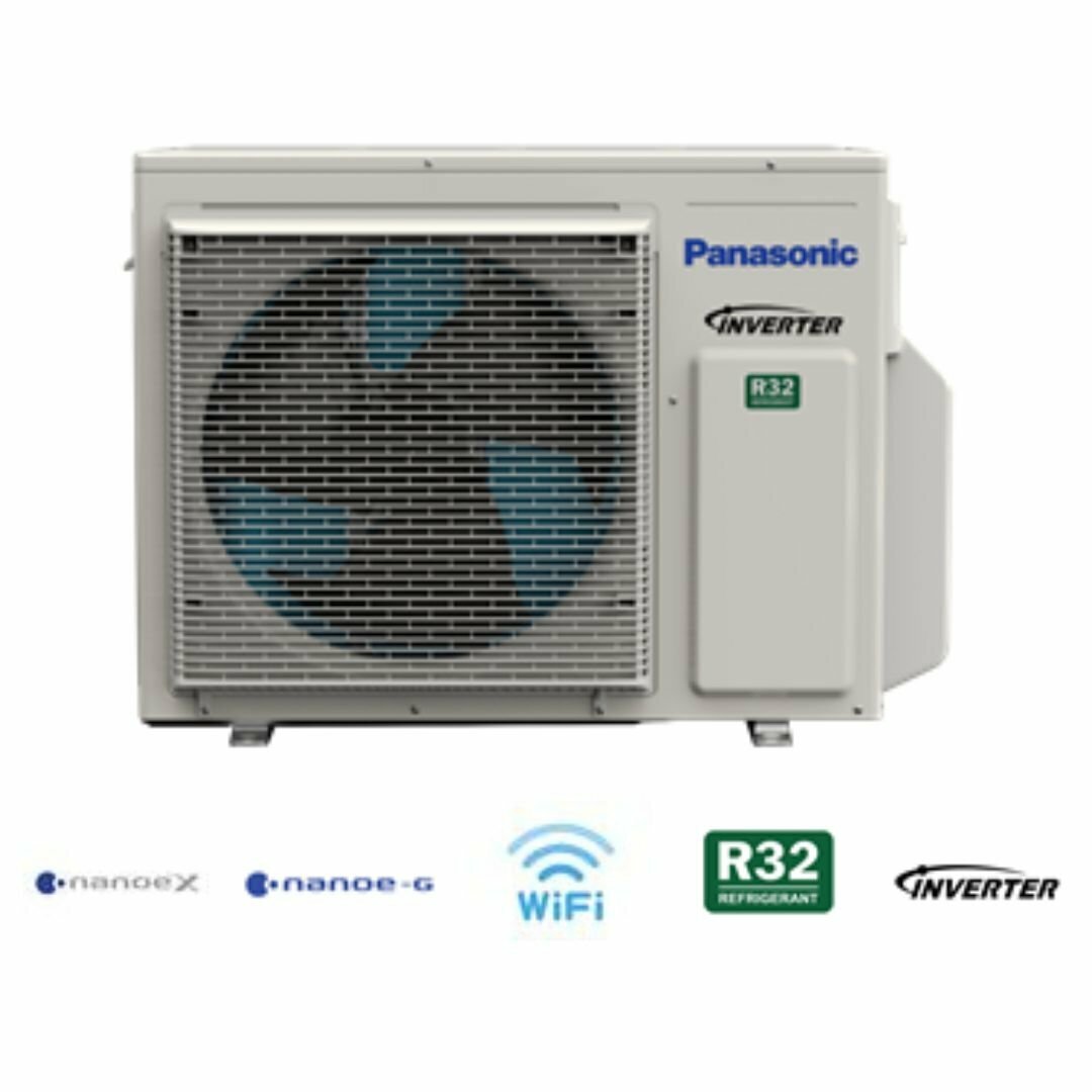 Panasonic Wi-Fi 智能變頻 多機掛牆分體式空調機 CU-3U27YBZ (室外機) (3匹)