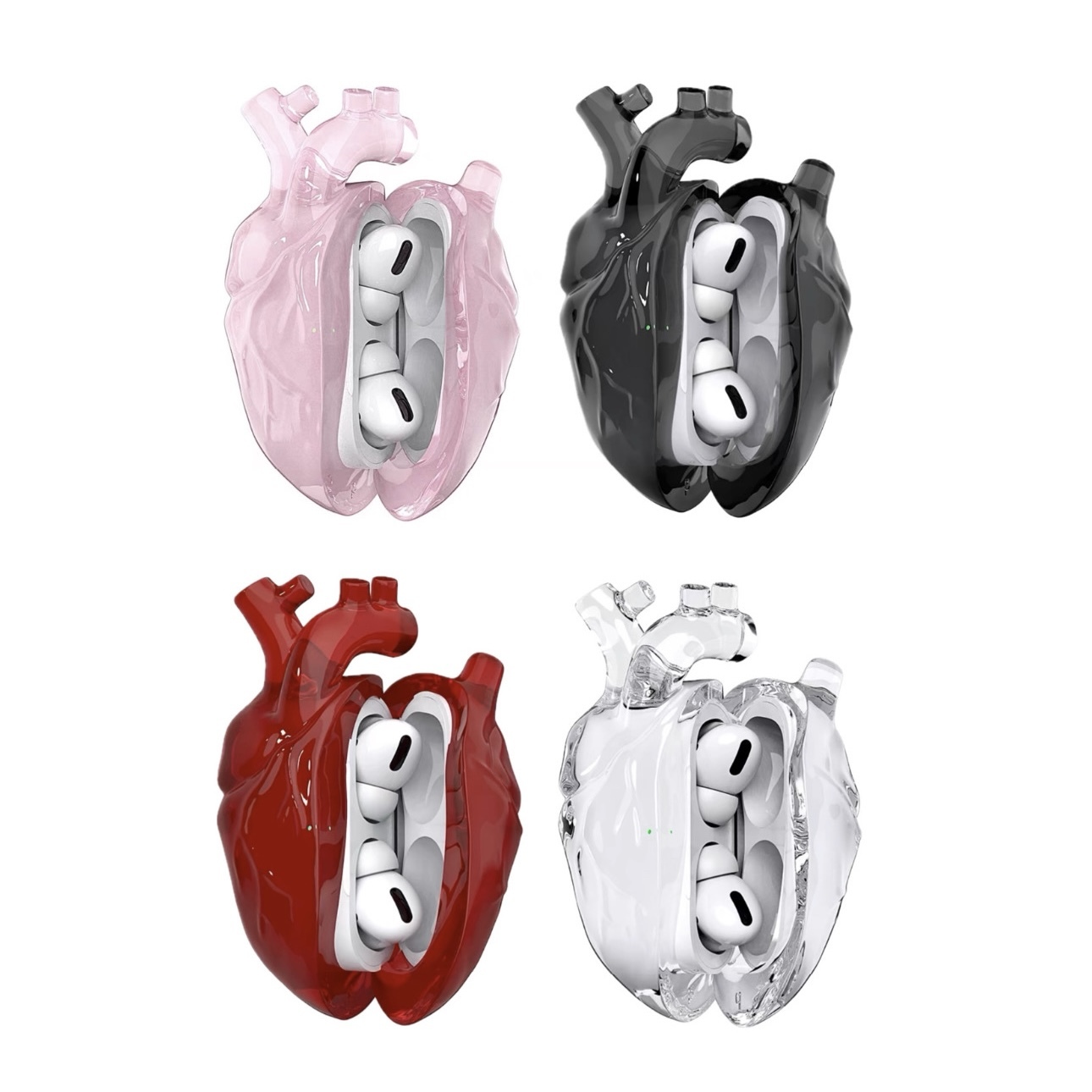 <預購> 原創心臟液態 Airpods/pro 保護套 蘋果耳機殼