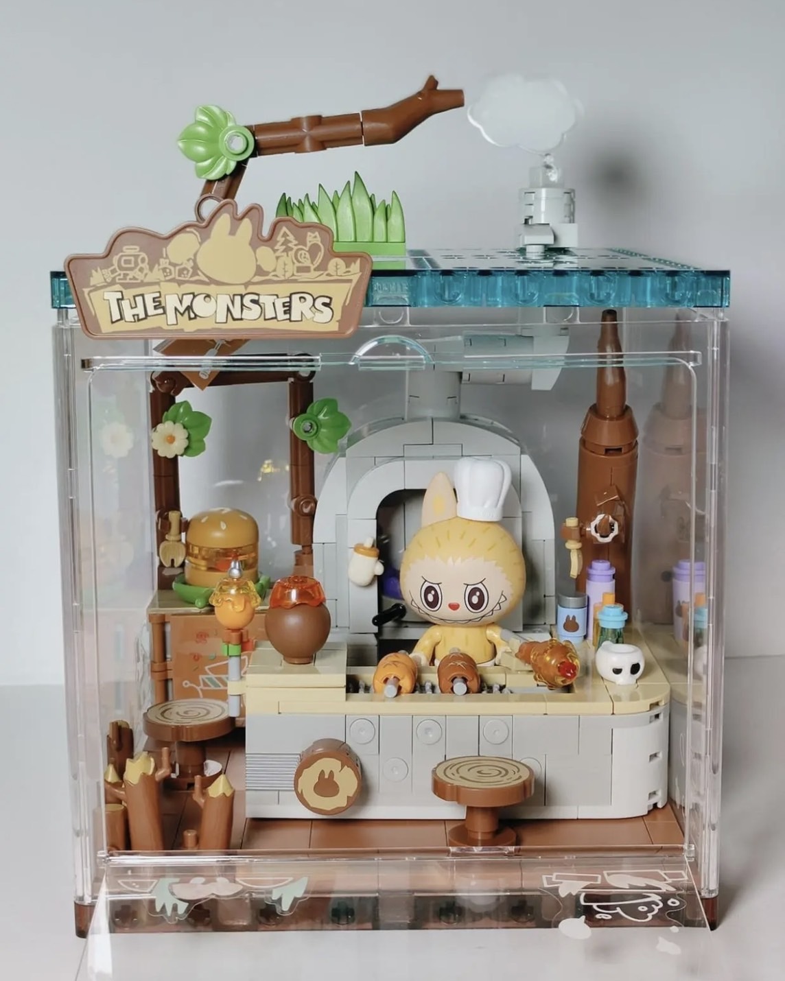 POPMART LABUBU THE MONSTERS 森林秘密基地系列積木二期泡泡瑪特