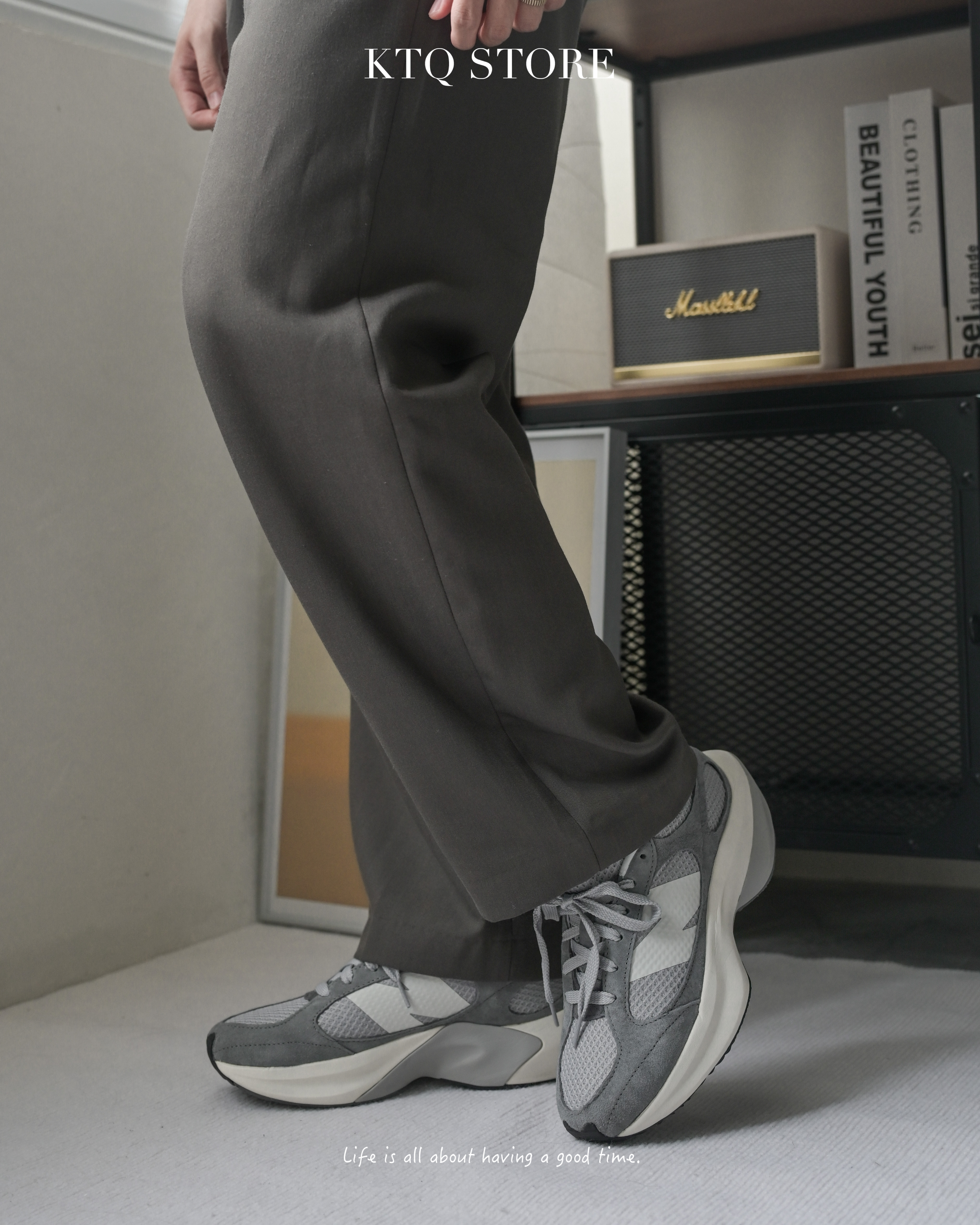 KTQ STORE ‧ NEW BALANCE WRPD 白米灰 UWRPDCCB