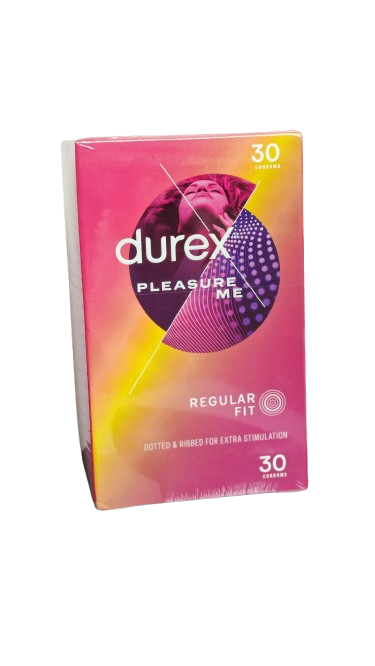 Durex Pleasure Me 30's Pack Latex Condom