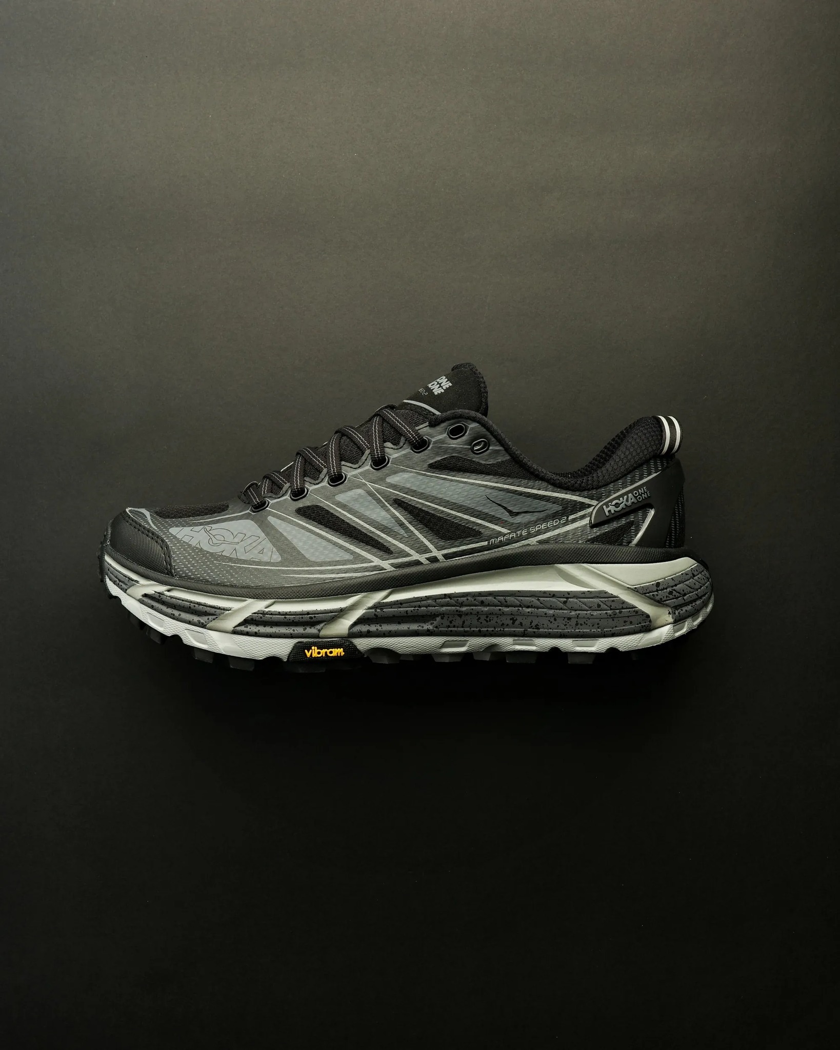 【零碼】HOKA MAFATE SPEED 2 黑色 戶外穿搭 OUTDOOR 尺寸30CM