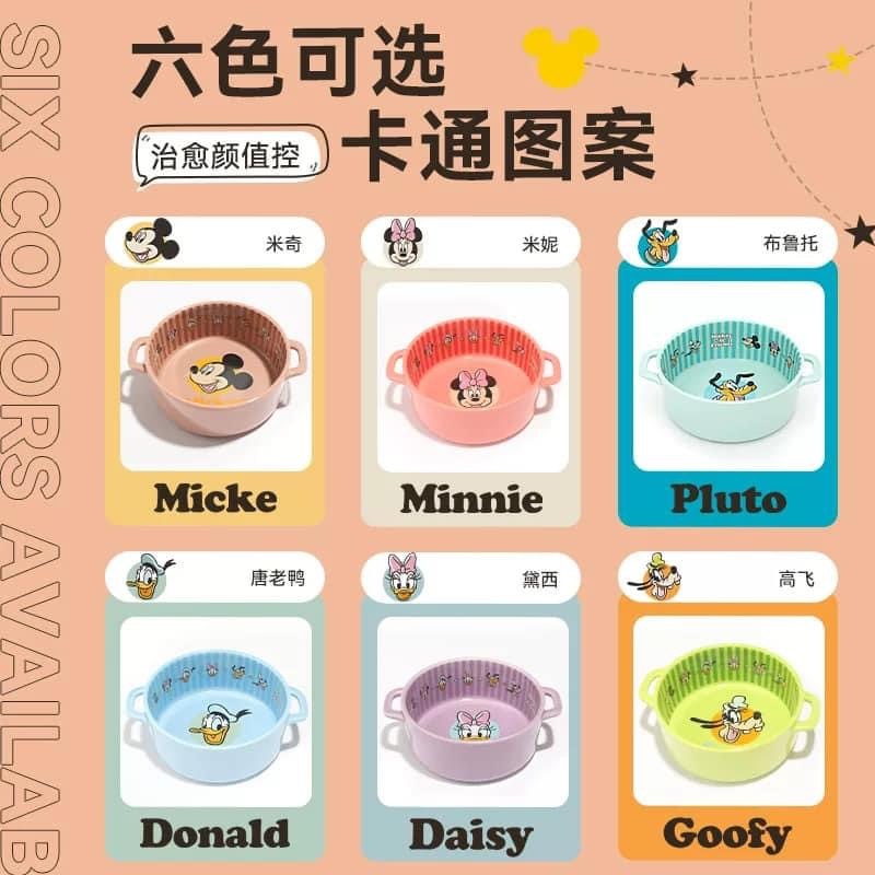 正品迪士尼米奇系列  陶瓷碗+MICKEY木架