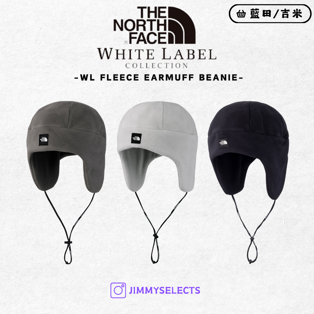 【代購】THE NORTH FACE 北臉 白標 FLEECE EARMUFF 毛絨 毛帽 NE3BQ51