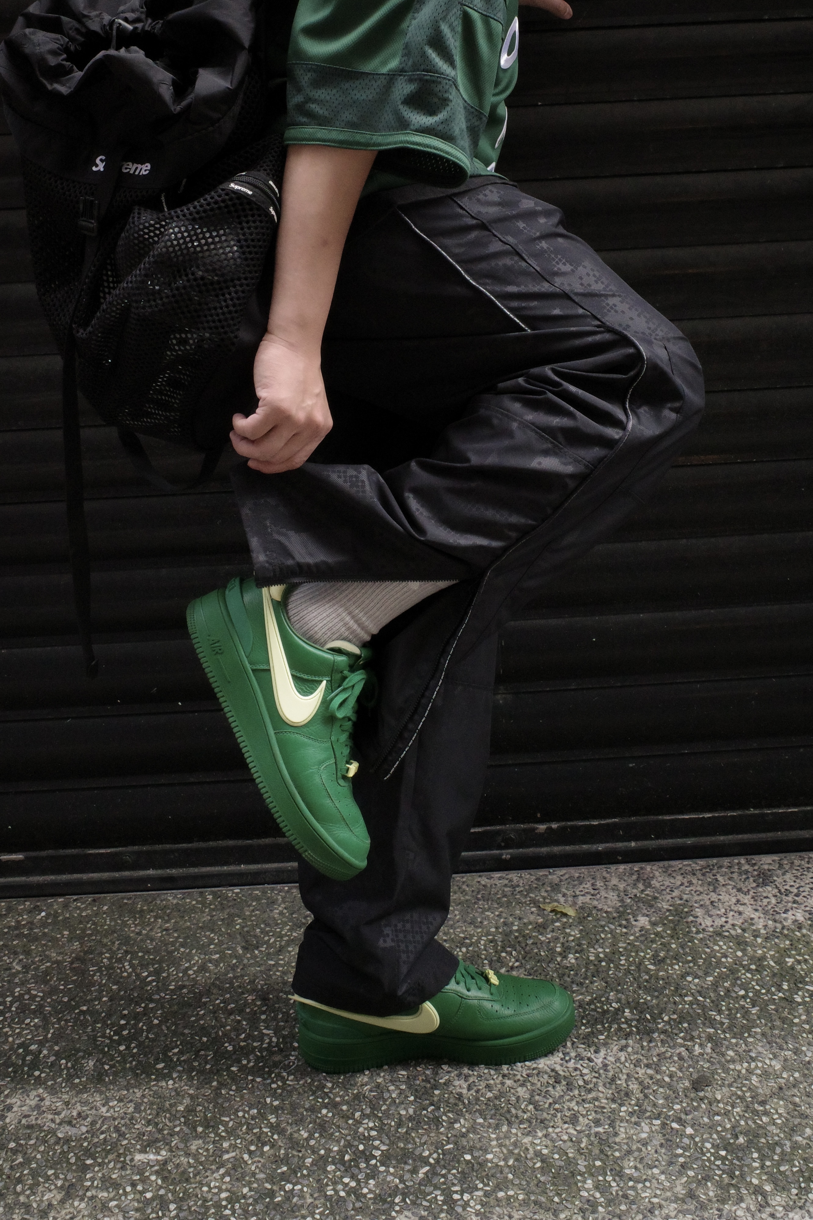 NIKE X CPFM 字體長褲 風褲