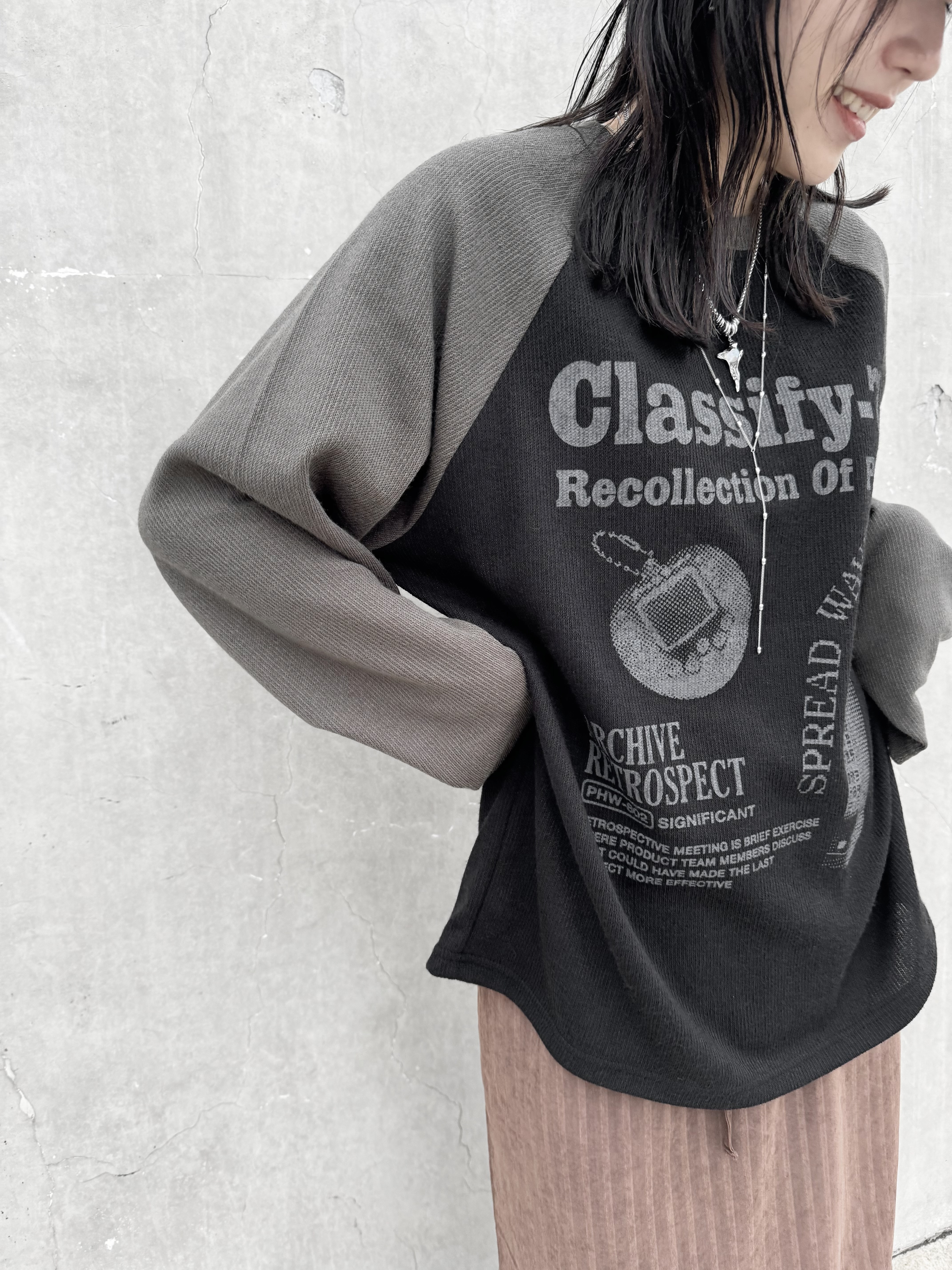 Tamagotchi薄長袖TEE