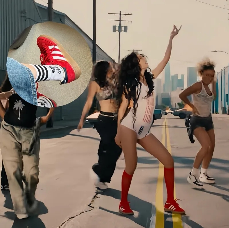 SPORTY & RICH X ADIDAS HANDBALL SPEZIAL 朱櫻石紅  JENNIE同款 IH8337