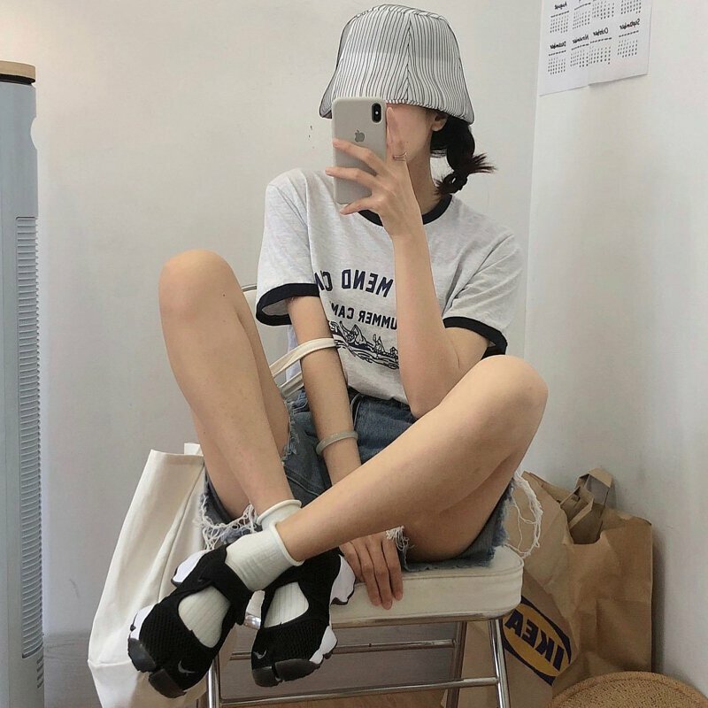 NIKE AIR RIFT BREATHE 忍者 忍者鞋 透氣網眼 黑白 848386-001