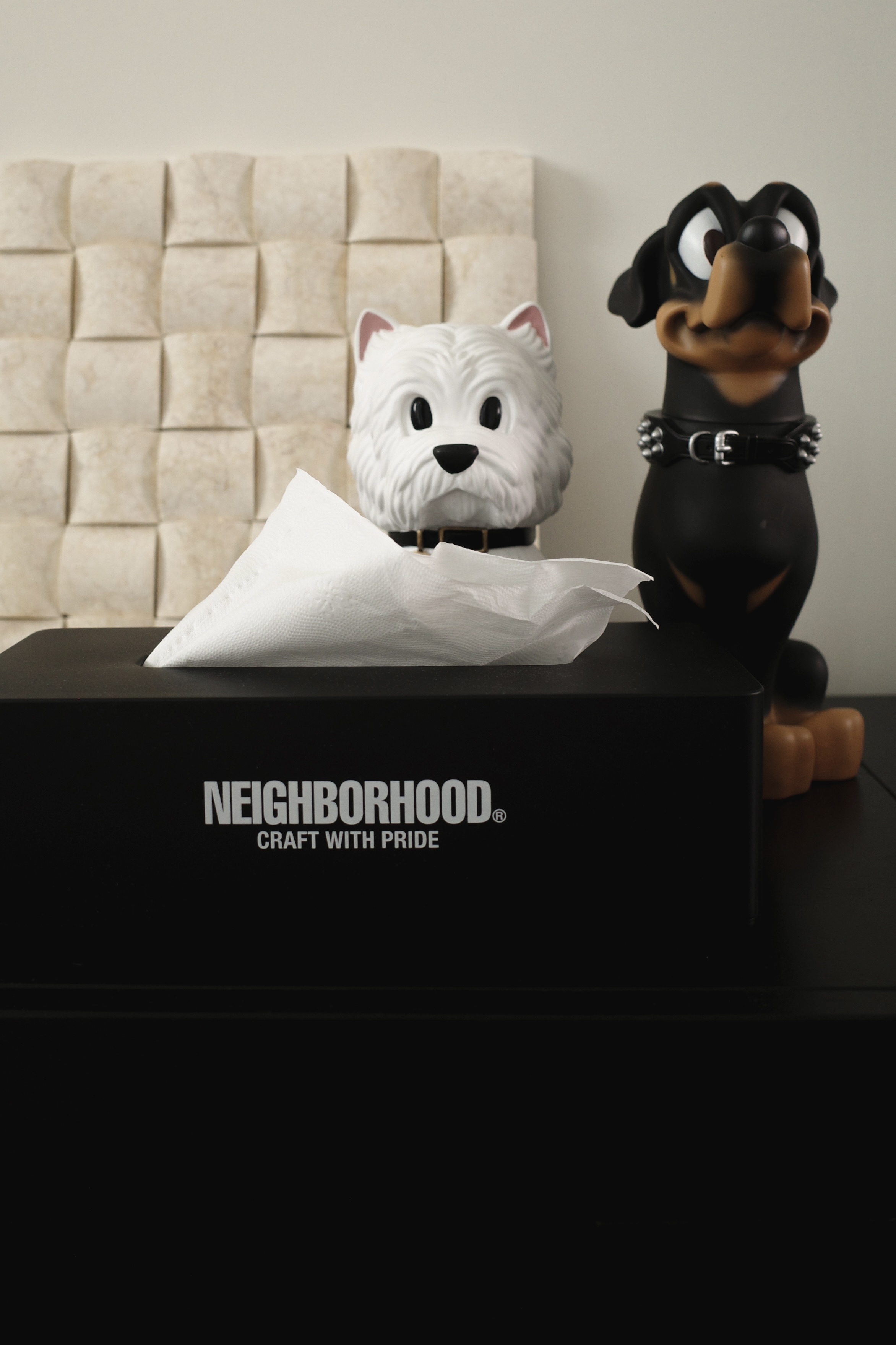 NEIGHBORHOOD 衛生紙盒 黑