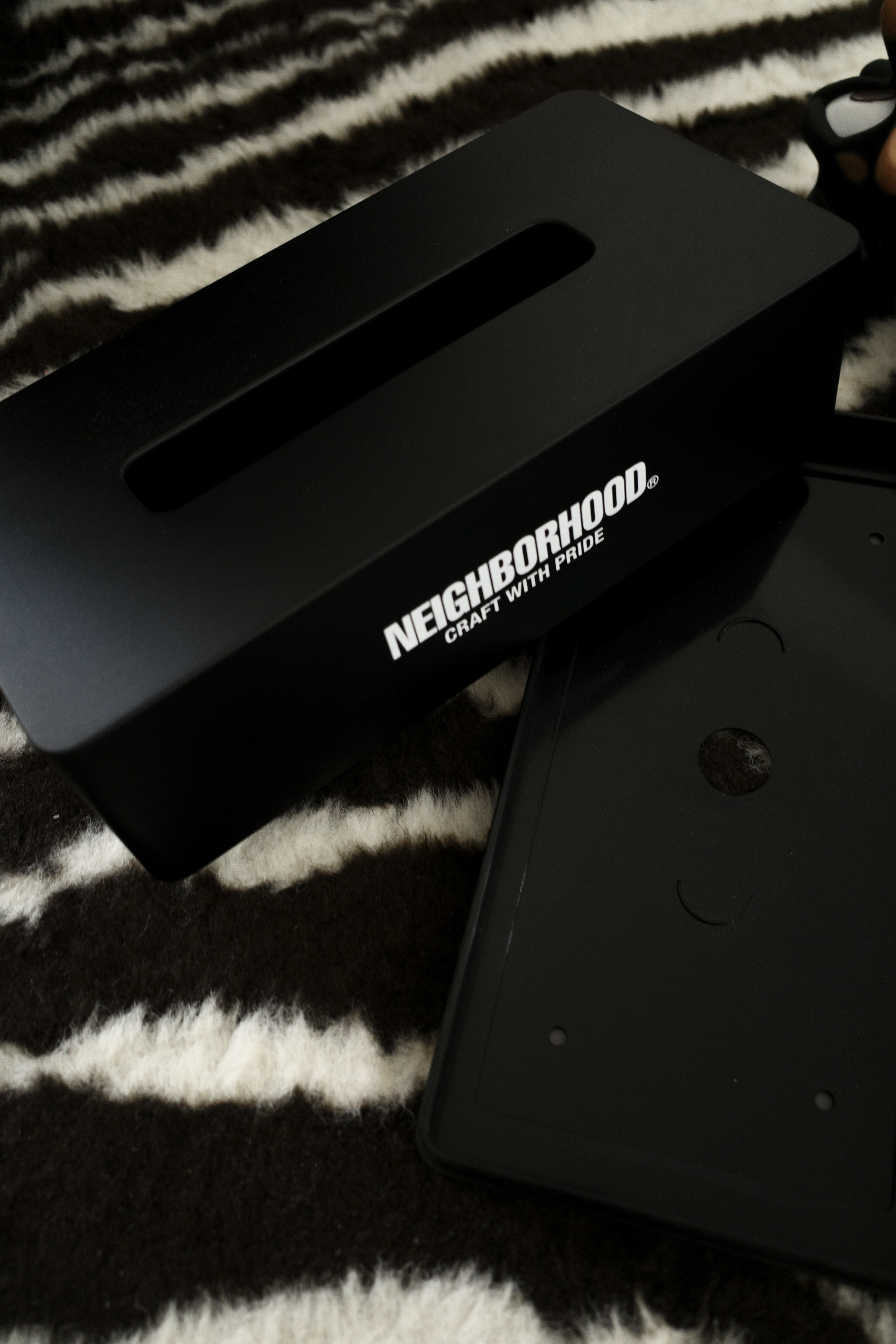 NEIGHBORHOOD 衛生紙盒 黑