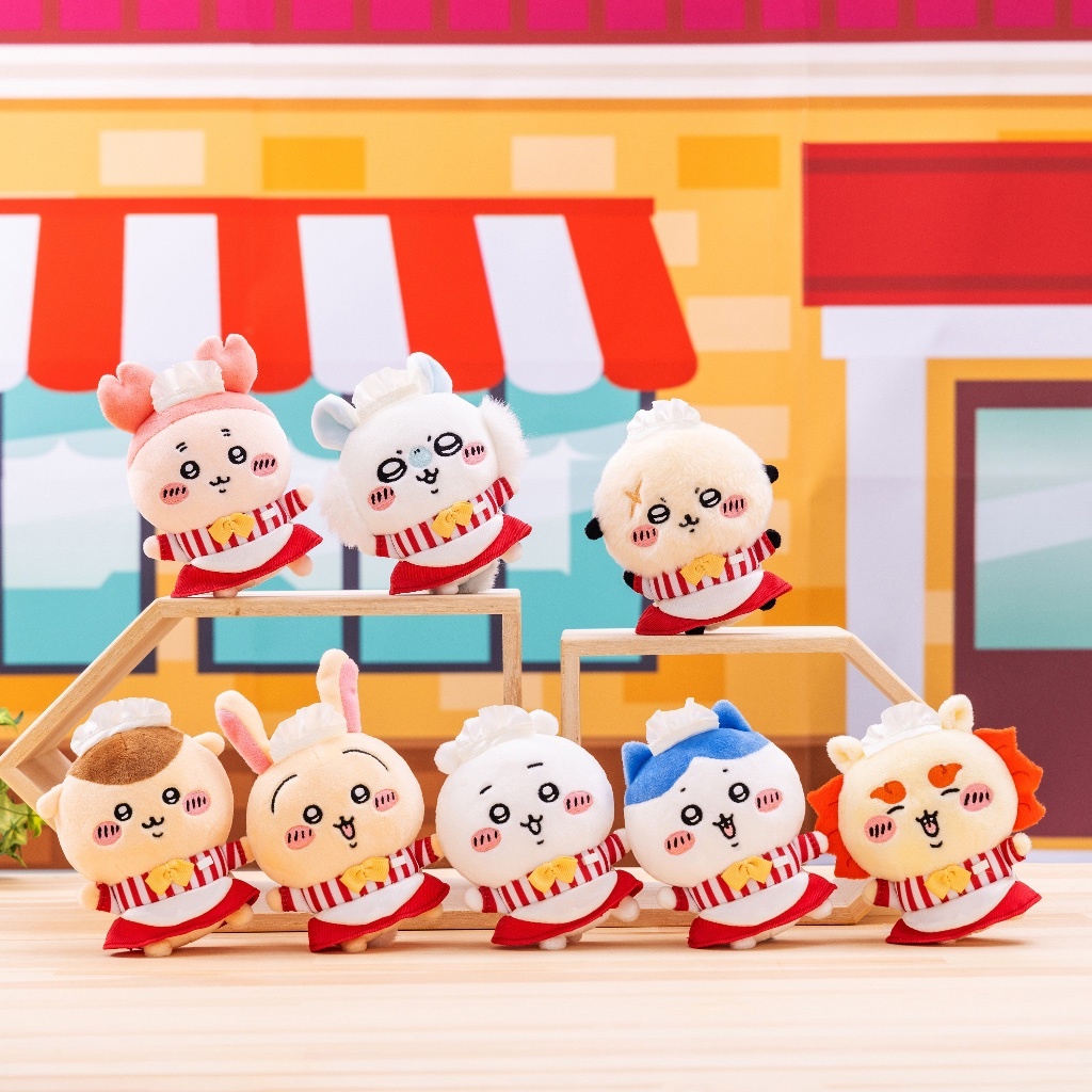 CHIIKAWA吉伊卡哇 餐廳系列 吊飾 娃娃