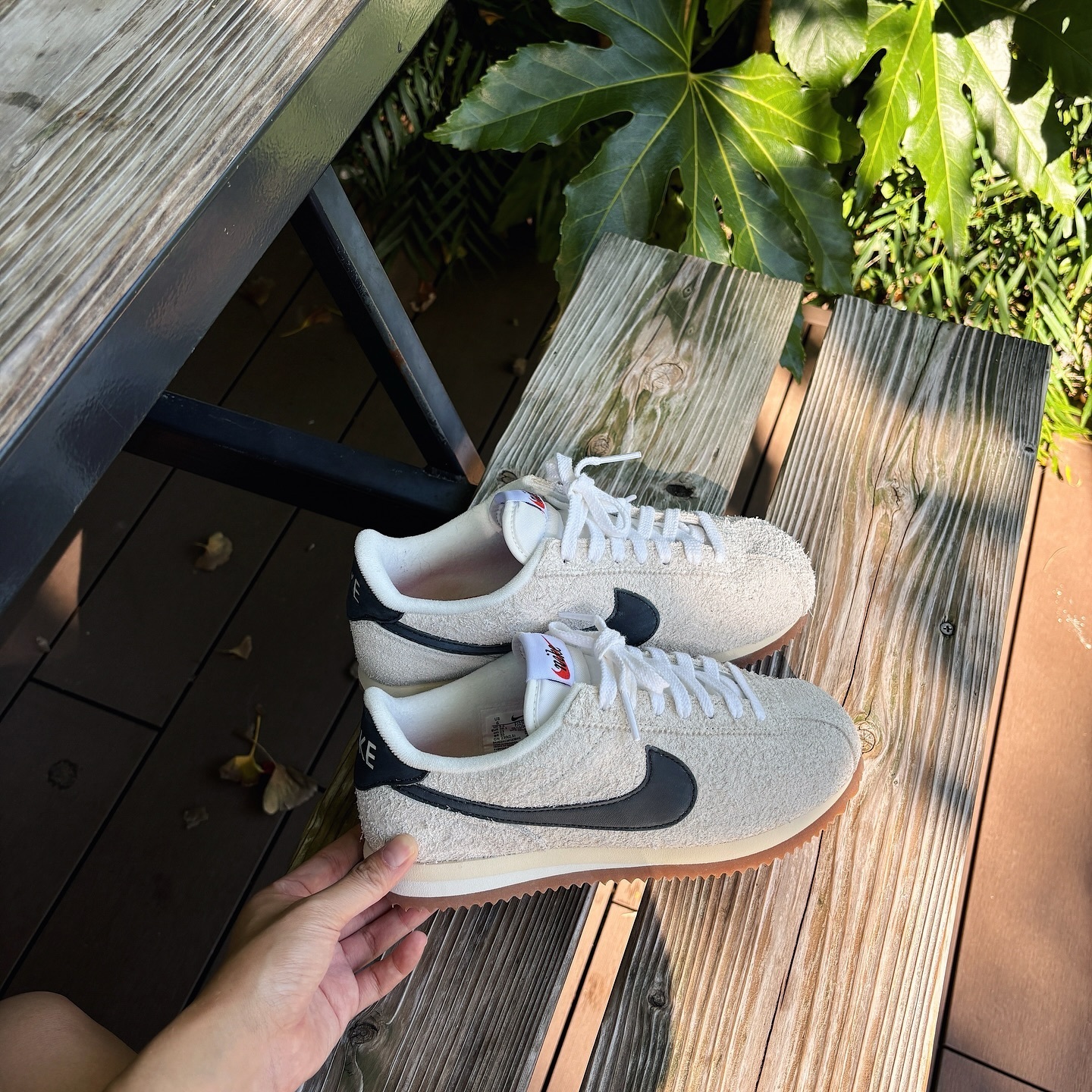 Nike Cortez 日本新發售 燕麥奶油 黑勾 阿甘 阿甘鞋 FJ2530-102