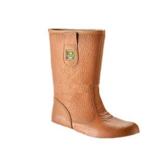 A103  JSV 9"長筒安全鞋-黃啡色