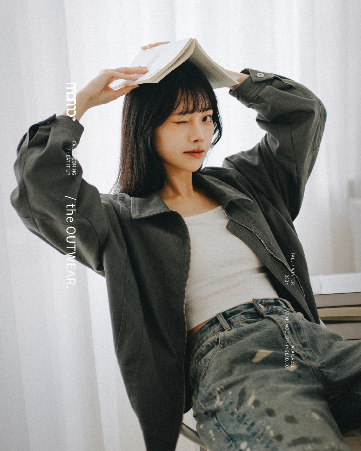 Ourpick Clean Fit Harrington Jacket 哈靈頓短板外套 2色