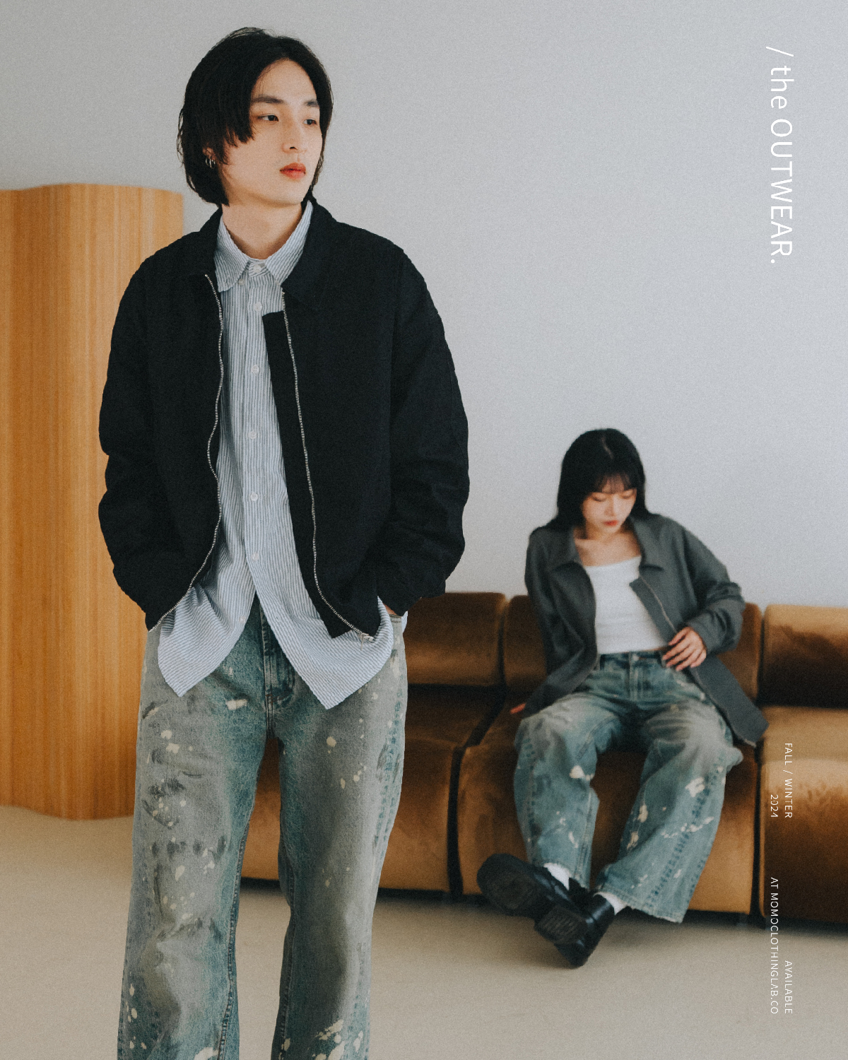 Ourpick Clean Fit Harrington Jacket 哈靈頓短板外套 2色