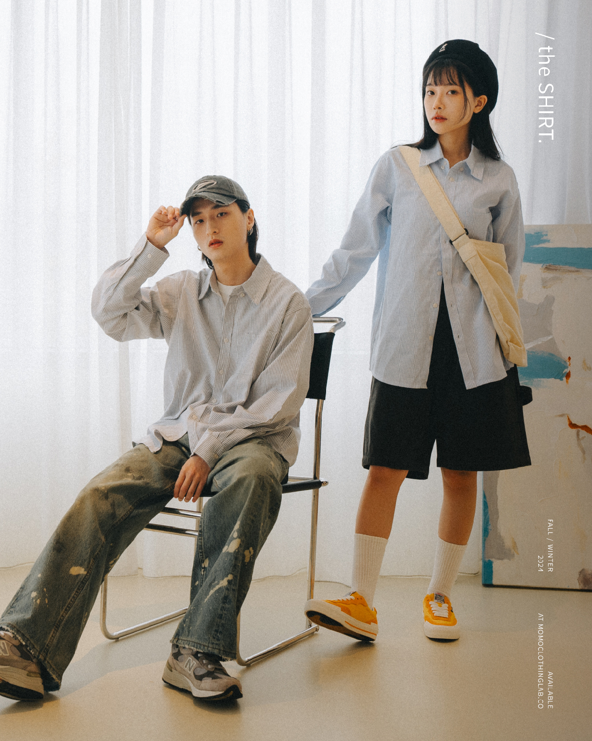 Ourpick Oxford Stripe LS Shirt 牛津直條紋襯衫 2色