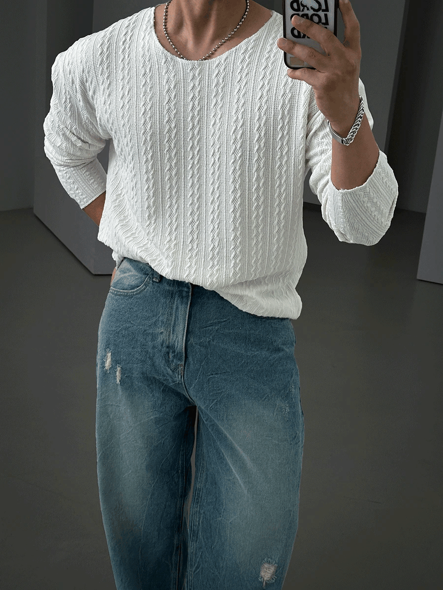 Twist Dekki針織長袖上衣