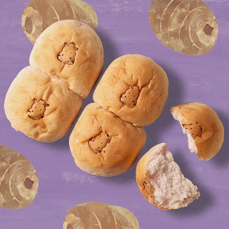 小河馬麵包-芋見寶貝（6入）