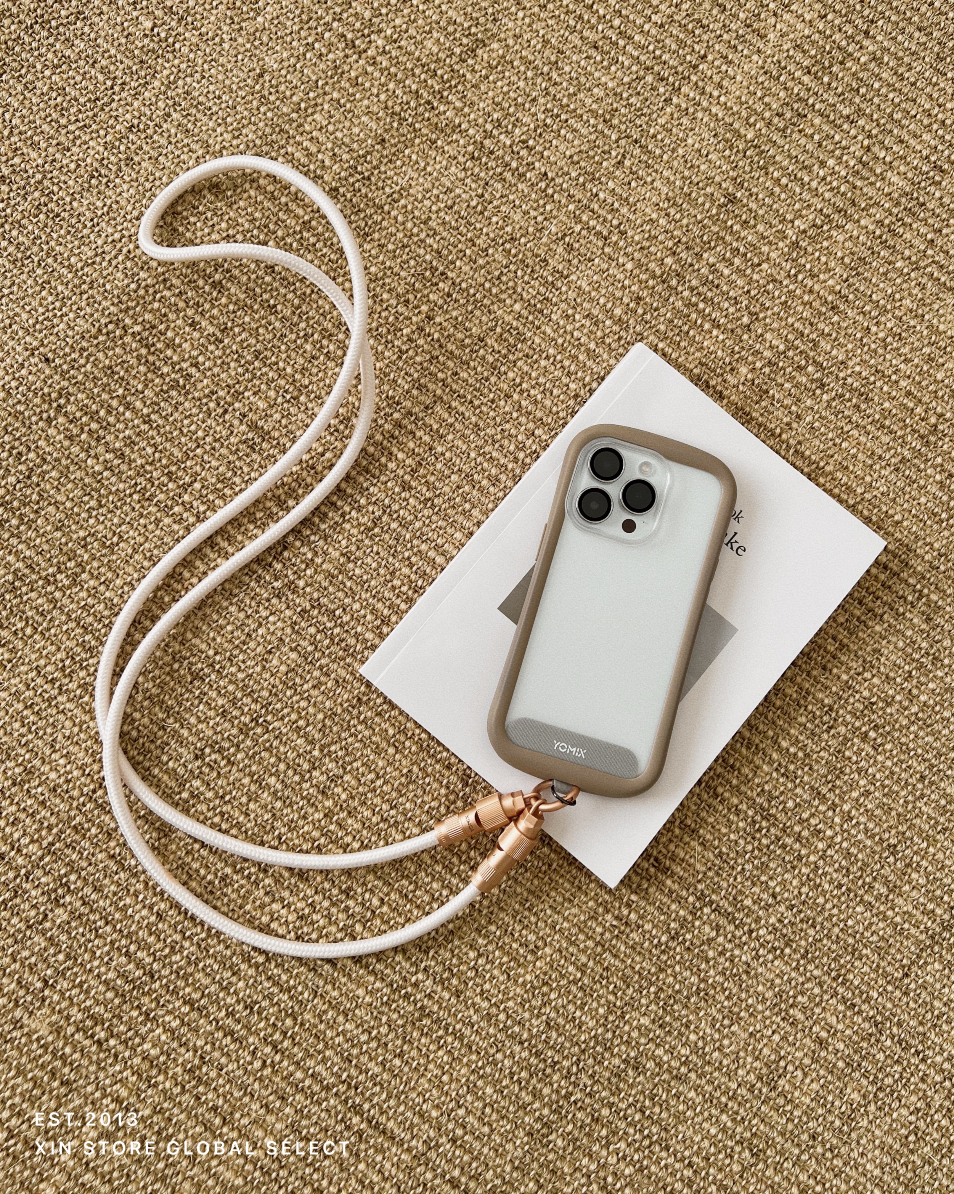 YOMIX優迷 PD快充 二合一 斜背 頸掛 手機編織 掛繩 充電線 傳輸線