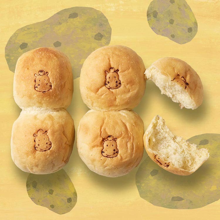 小河馬麵包-瓜瓜落地（地瓜） （6入）