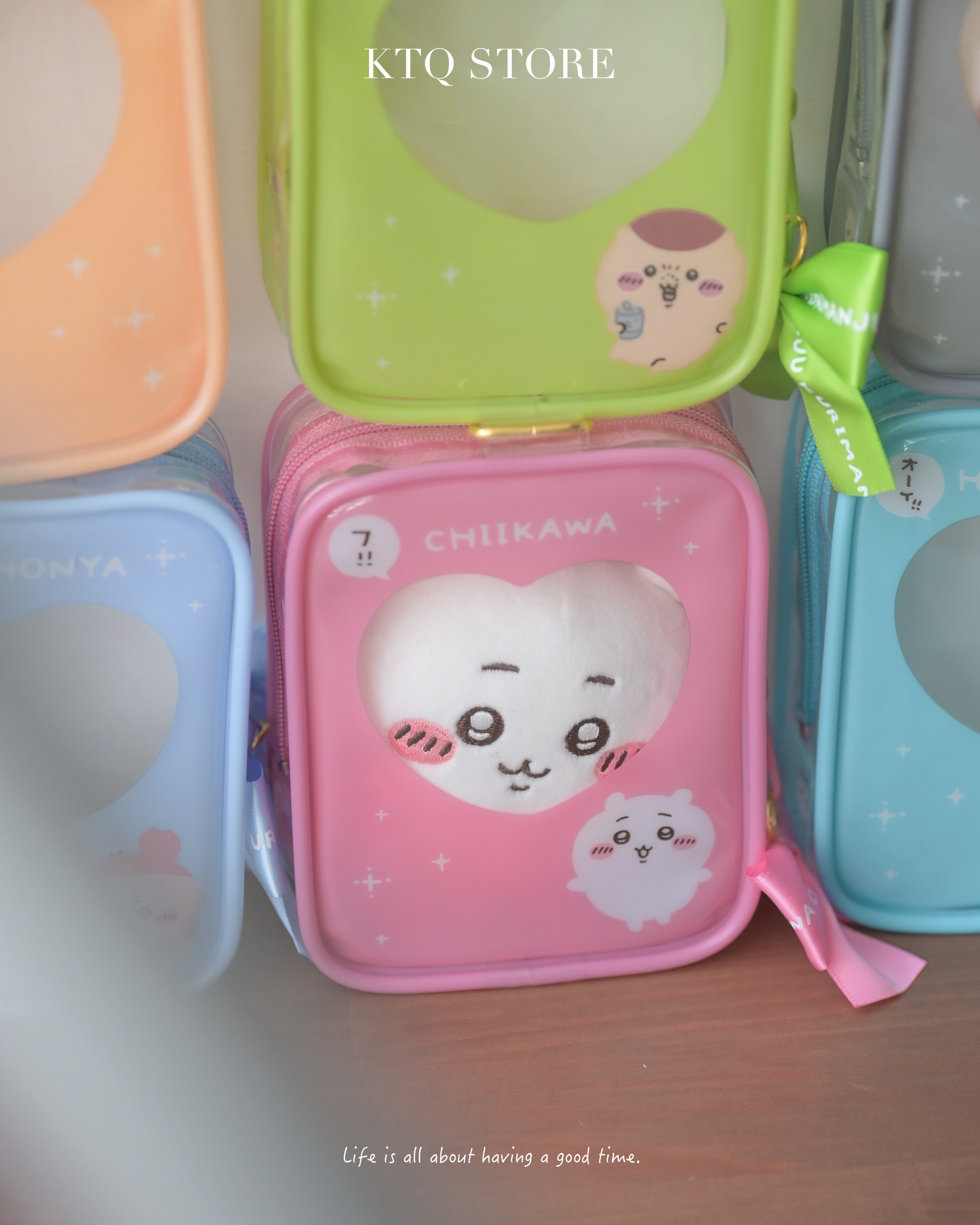 KTQ STORE ‧ 日本 Chiikawa 吉伊卡哇 新品 蝴蝶結愛心娃包 八款