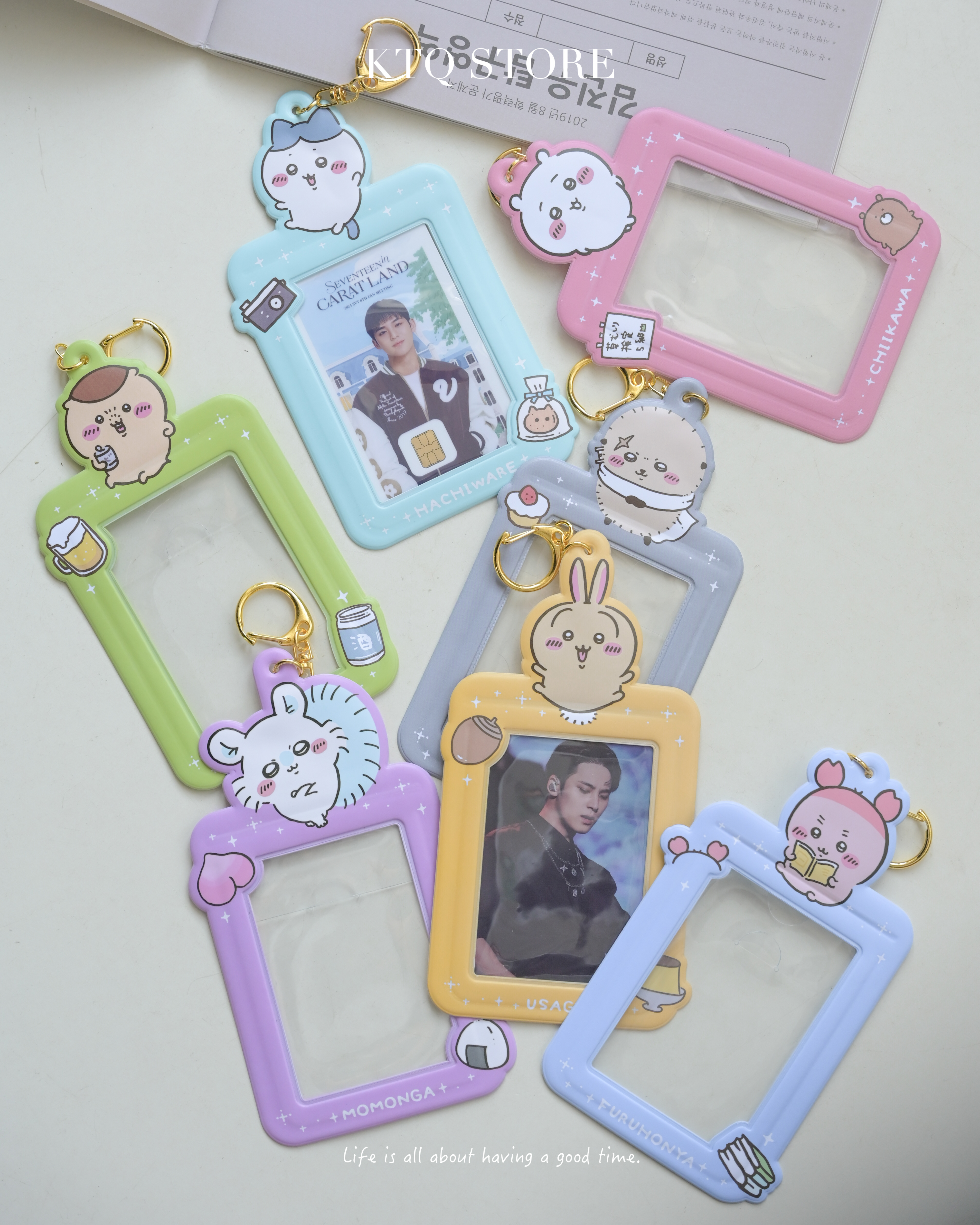 KTQ STORE ‧ 日本 Chiikawa 吉伊卡哇 新品 卡套 八款