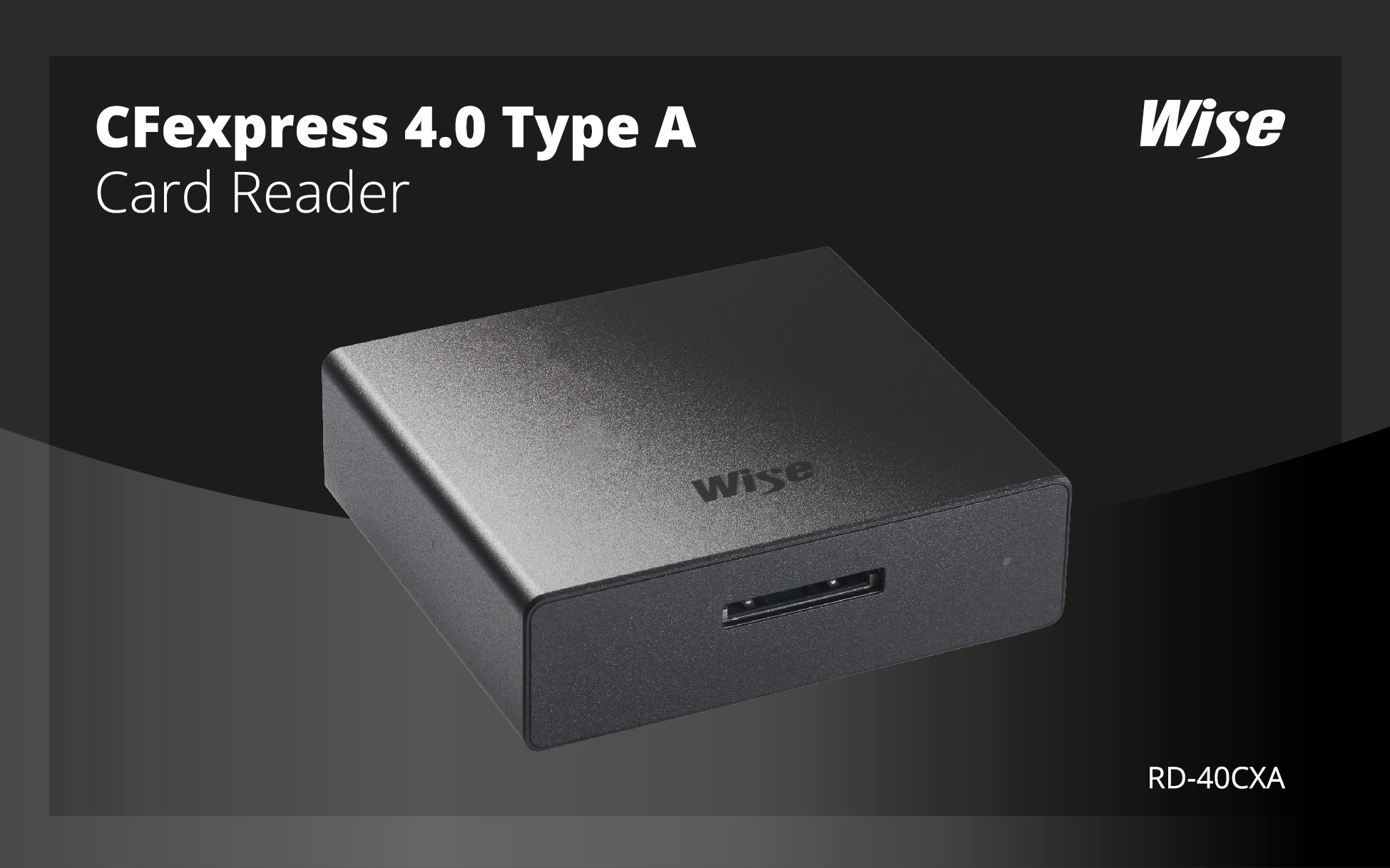 公司貨 裕拓科技 Wise RD-40CXA CFexpress 4.0 Type A 高速讀卡機 USB4.0