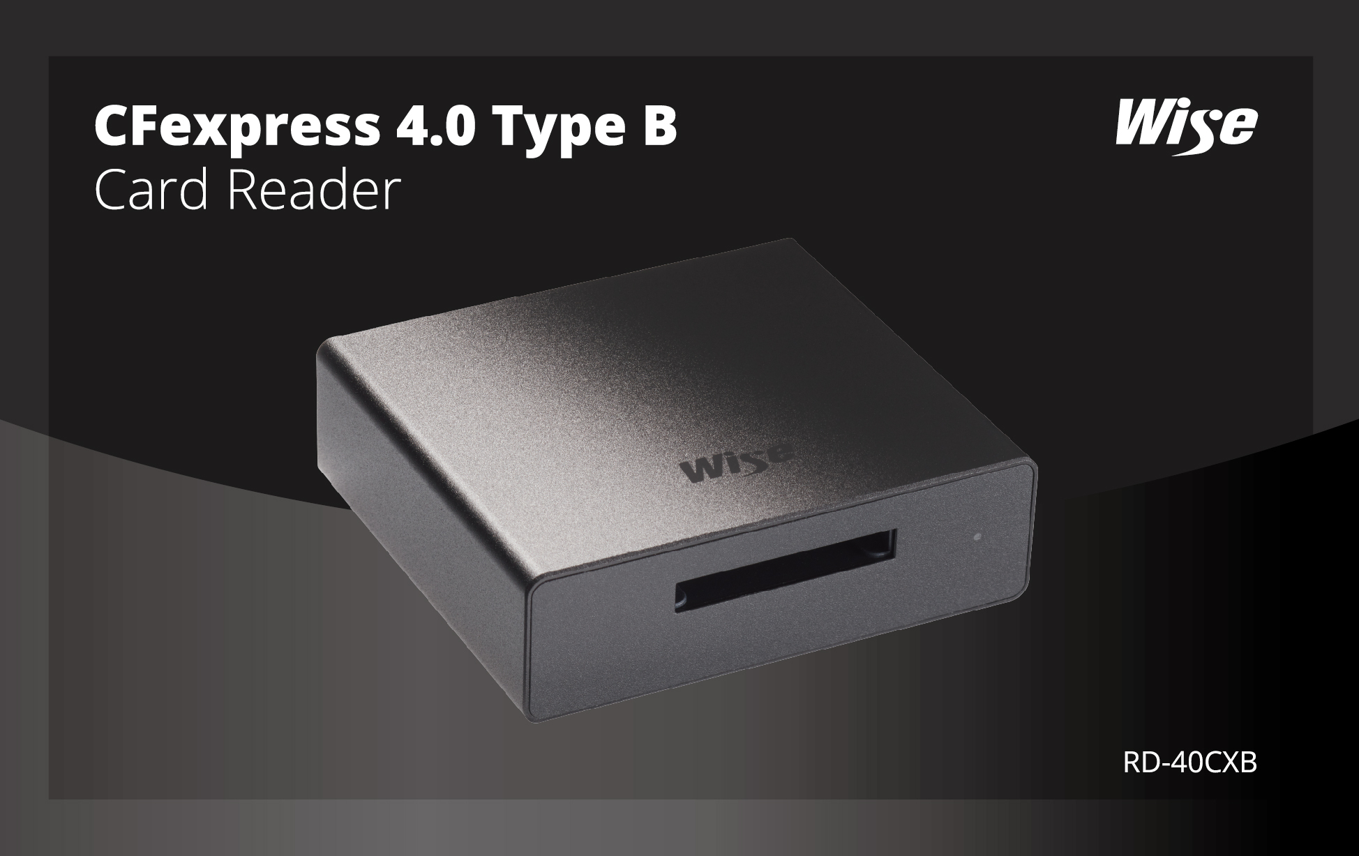 公司貨 裕拓科技 Wise RD-40CXB CFexpress 4.0 Type B 高速讀卡機 USB4.0