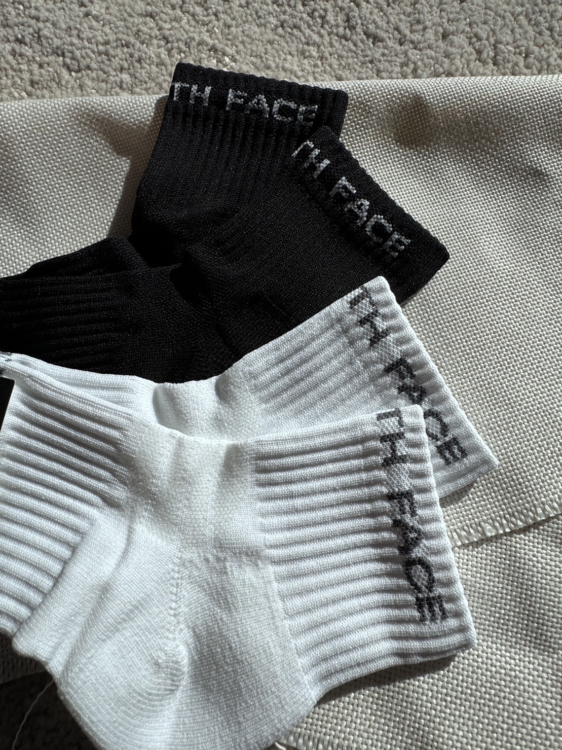 【現貨】 THE NORTH FACE 復古運動襪 透氣快乾 韓國 北臉 北面 白標 襪子男女 中性