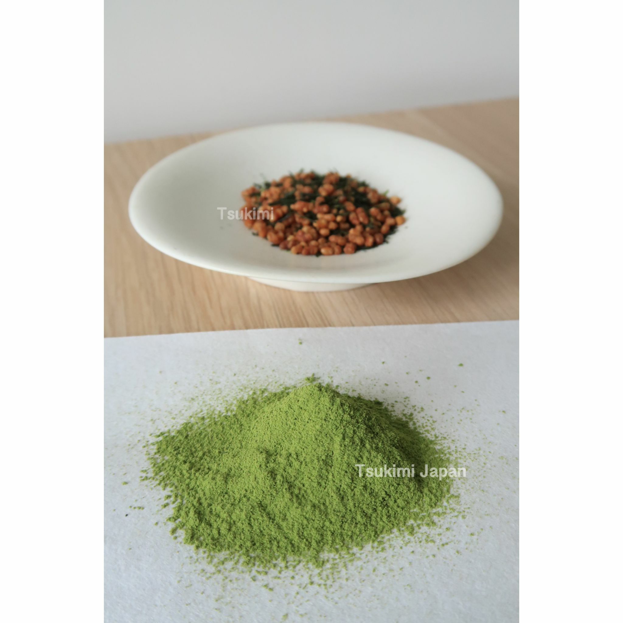 日本 鹿兒島 霧島茶 「有機玄米茶粉」【綠茶 / 霧島茶 鹿兒島縣產】農家產地直送 日本有機認證JAS