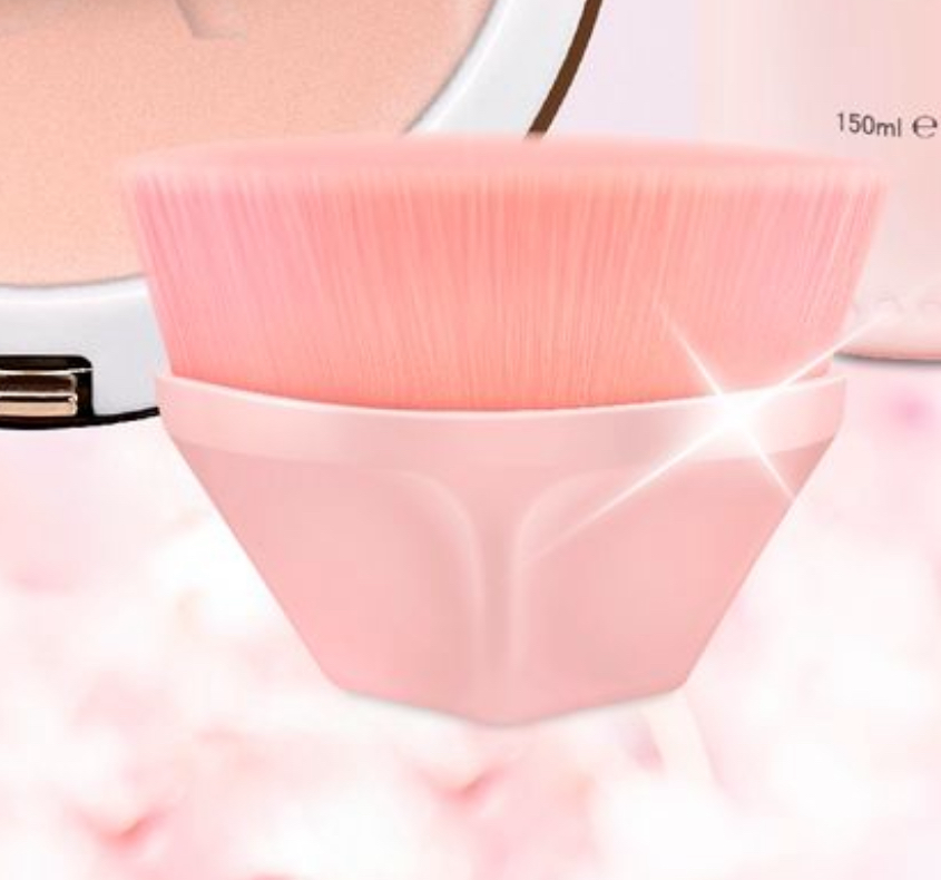 ORORA-粉紅粉底液掃Pink Foundation Brush ORO013